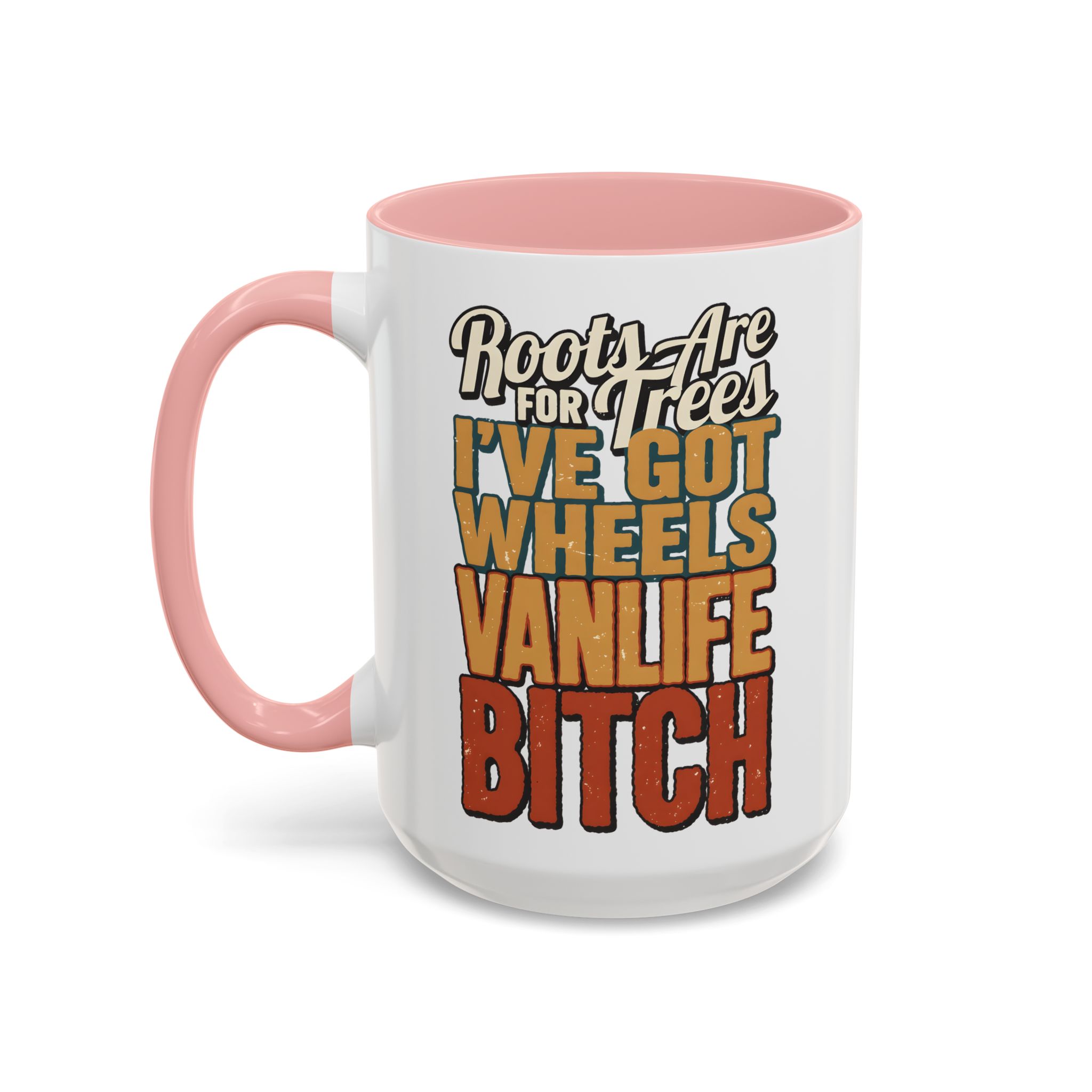 14846697838669940657_2048.jpeg Accent Coffee Mug (11, 15oz) — "Roots Are For Trees" Design F**K-Line