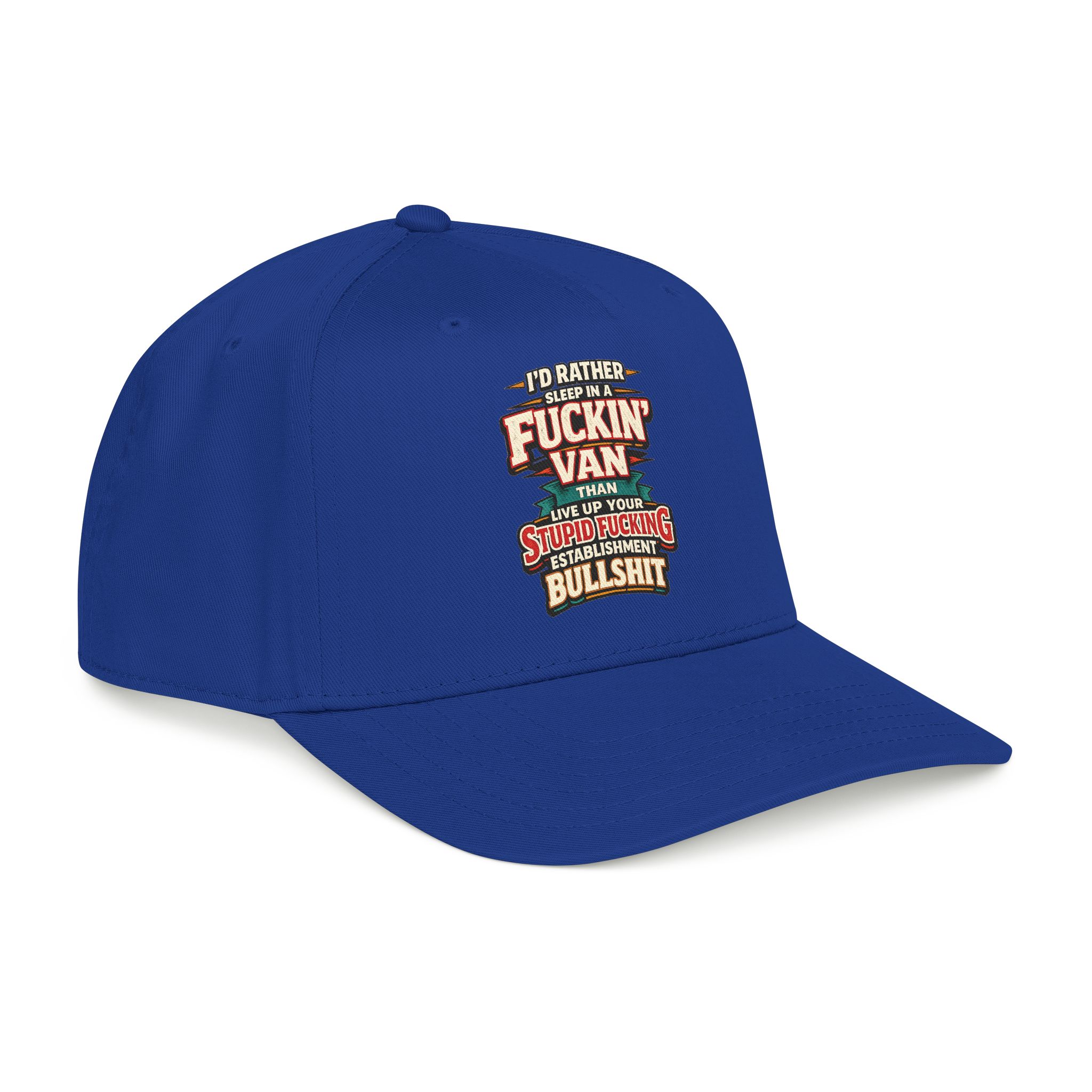 Baseball Cap - "I´d Rather Sleep in A Fucking Van" Design F**K-Line