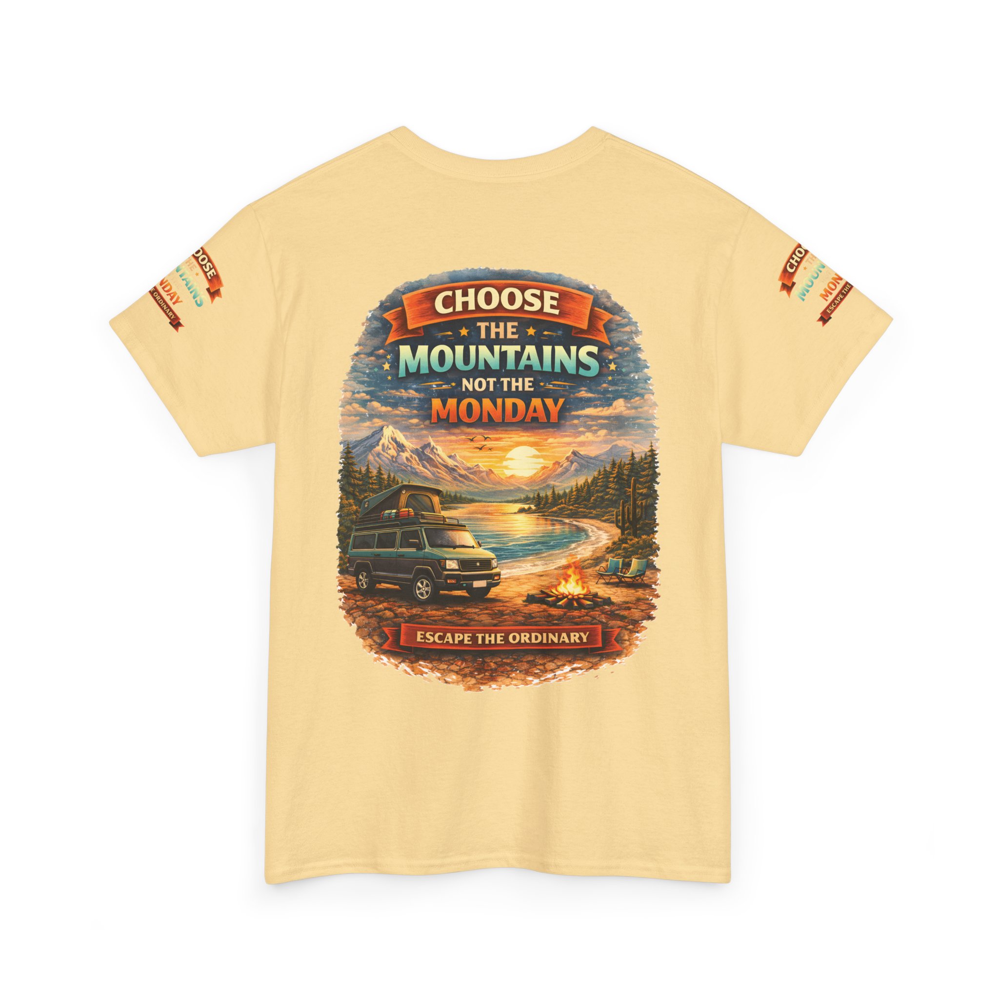 14858649647352291517_2048.jpeg Unisex Heavy Cotton Tee — "Choose The Mountens" Design Scenic-Line