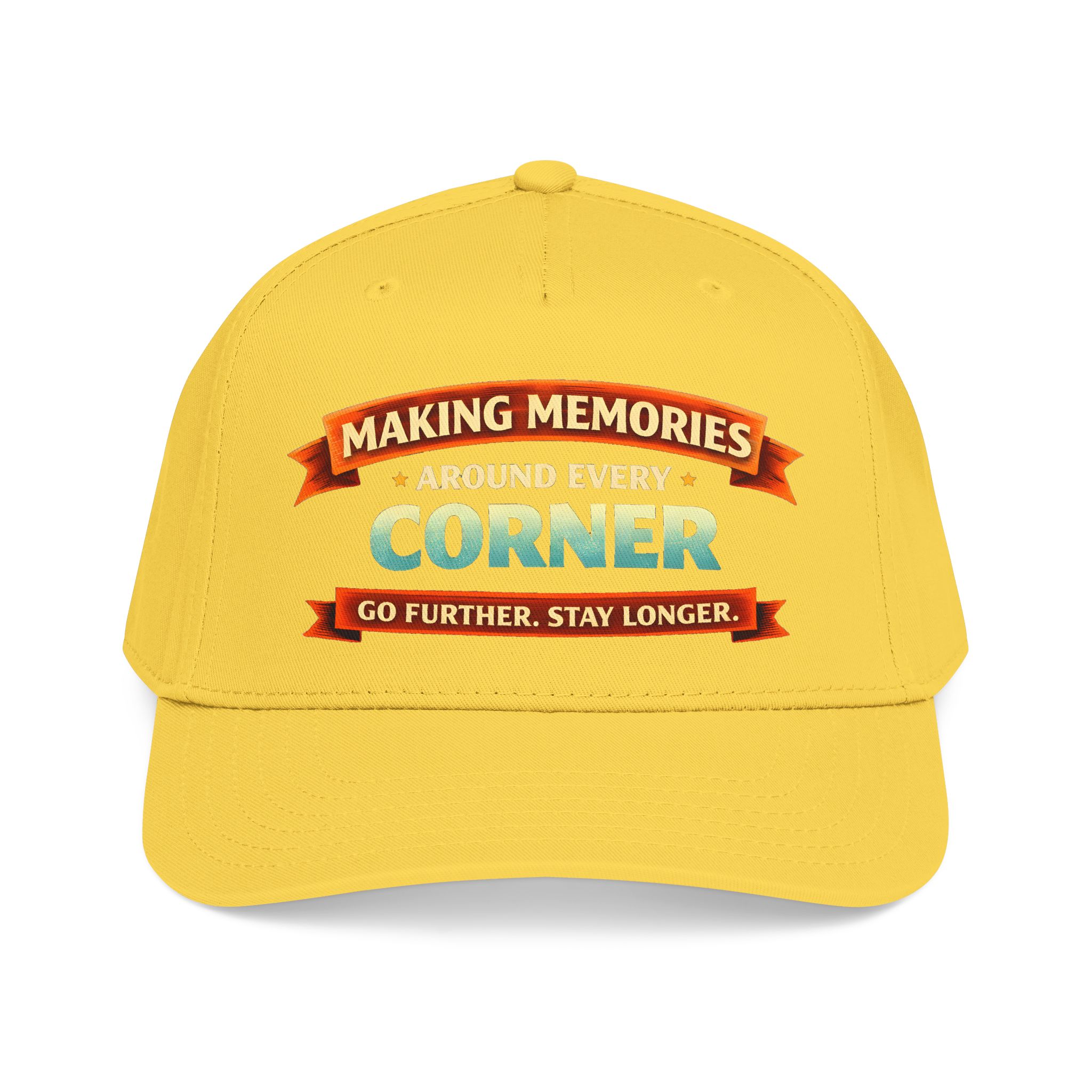 Baseball Cap - "Making Memories Around Every Corner" Design Scenic-Line
