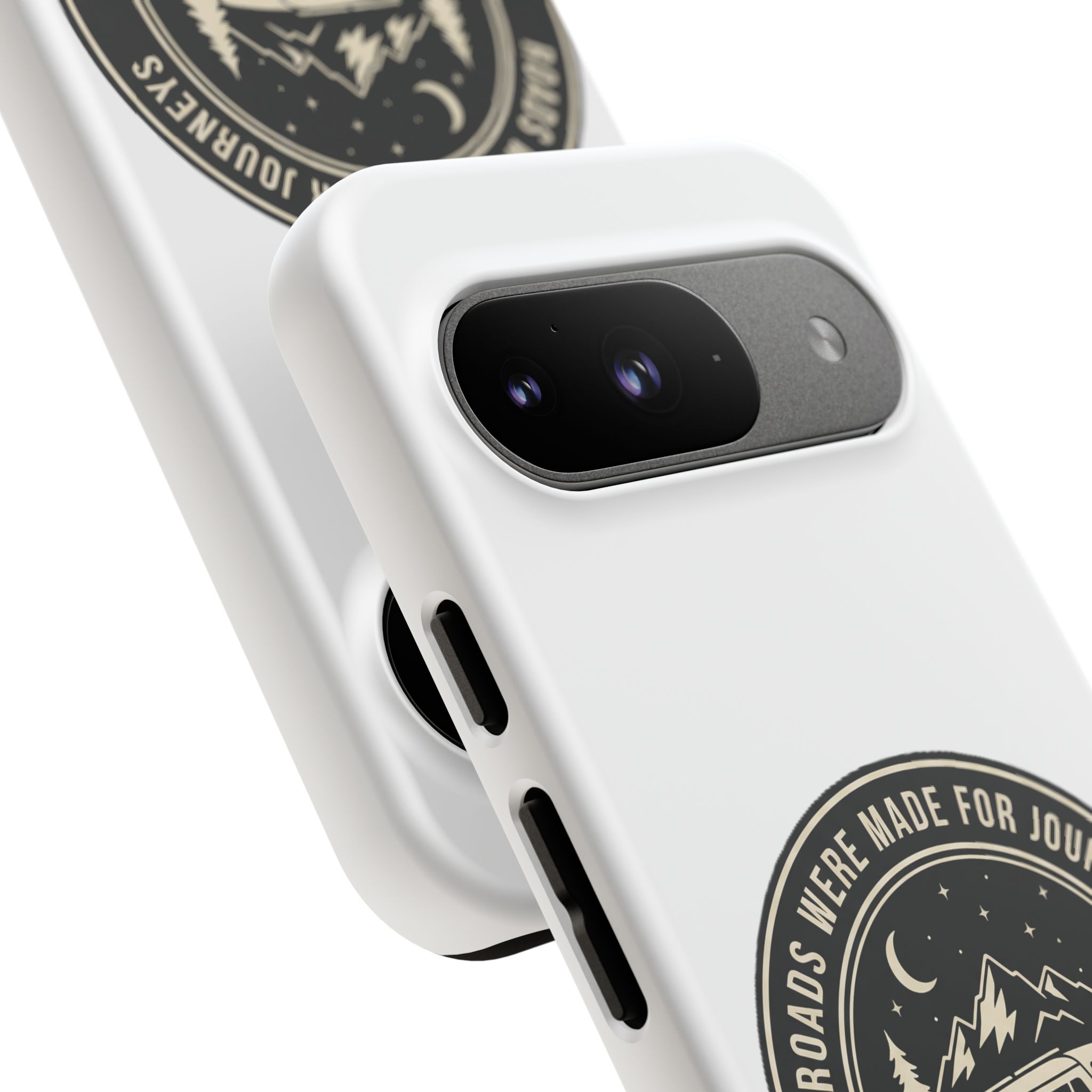 Phone Case — "ROAD WHERE MADE FOR JOURNEYS-NOT DESTINATIONS" Camper Van Design