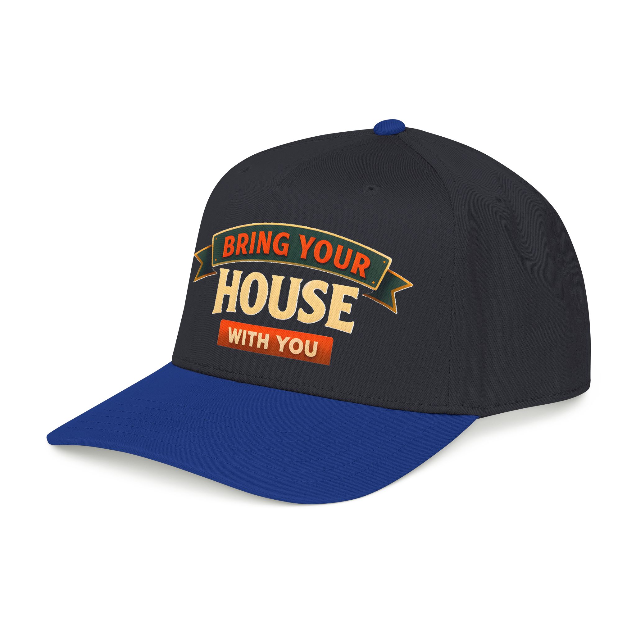 Baseball Cap - "Bring Your House With You" Design Scenic-Line
