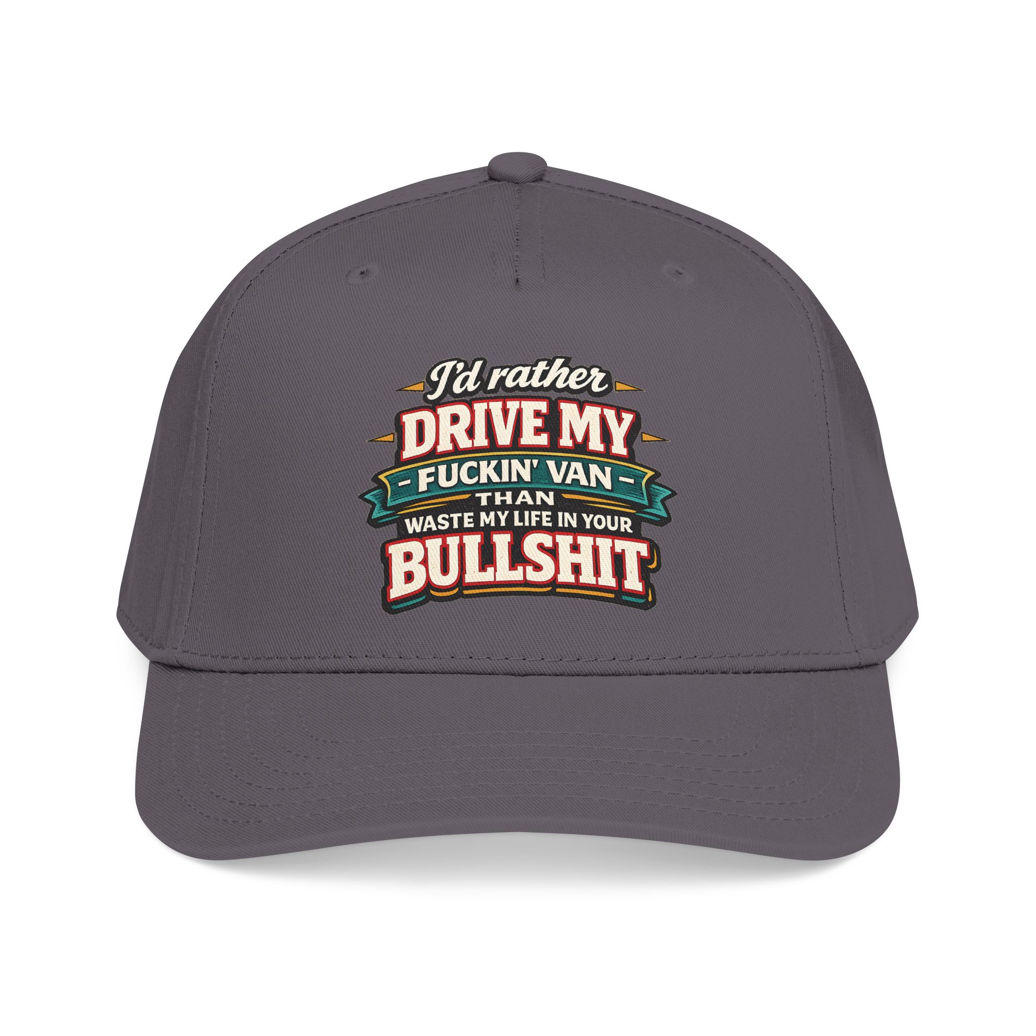 Baseball Cap - "I´d Rather Drive My Fucking Van" Design F**K-Line