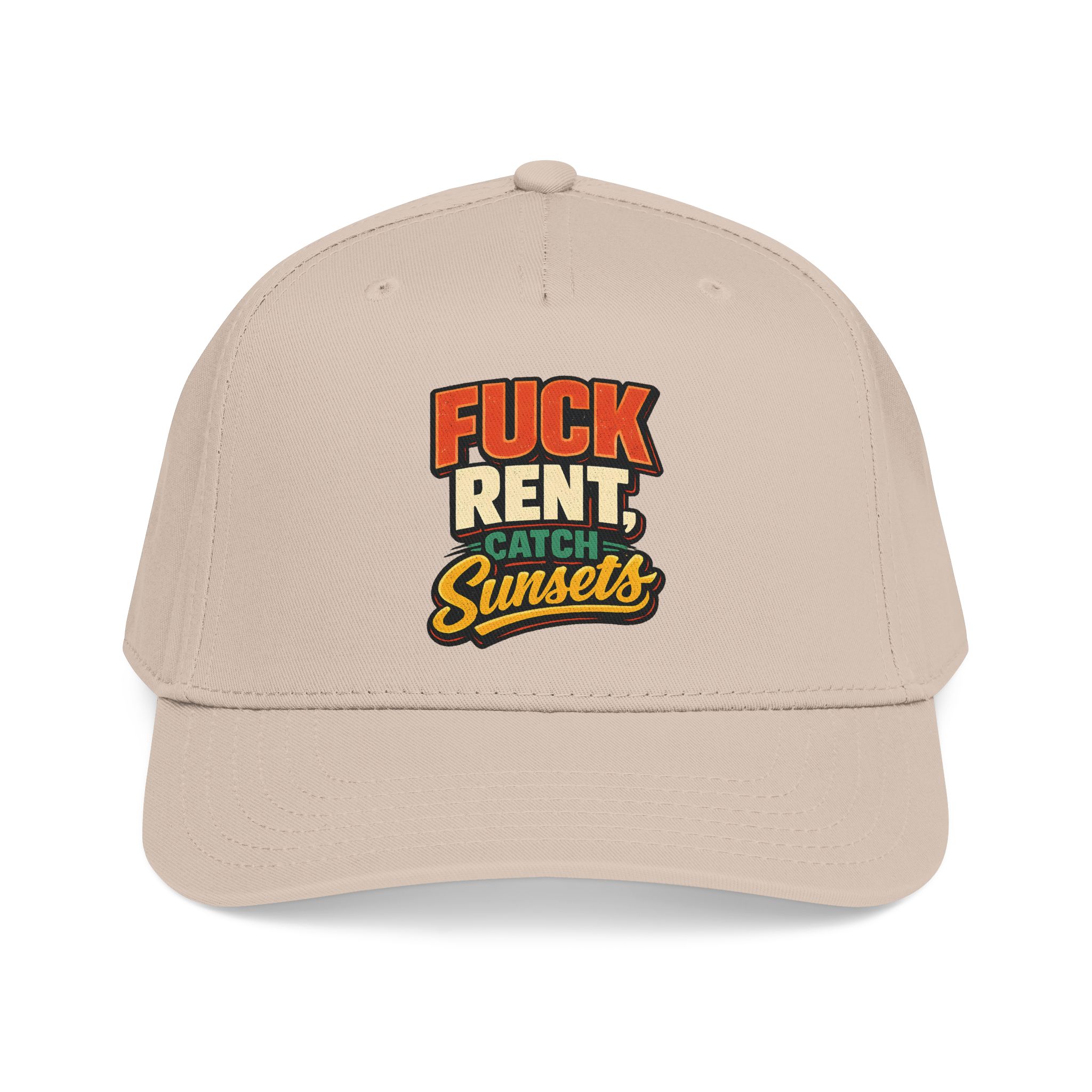 Baseball Cap - "Fuck Rent Catch Sunsets" Design F**K-Line