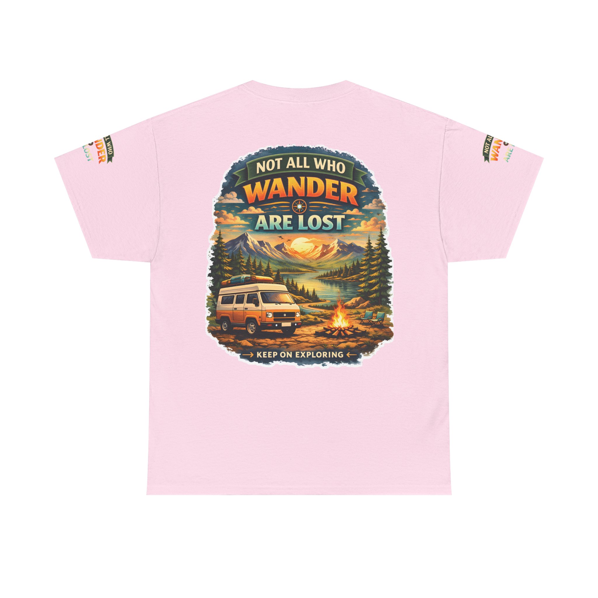 15014134460754587012_2048.jpeg Unisex Heavy Cotton Tee — "Not All Who Wander Are Lost" Design Scenic-Line