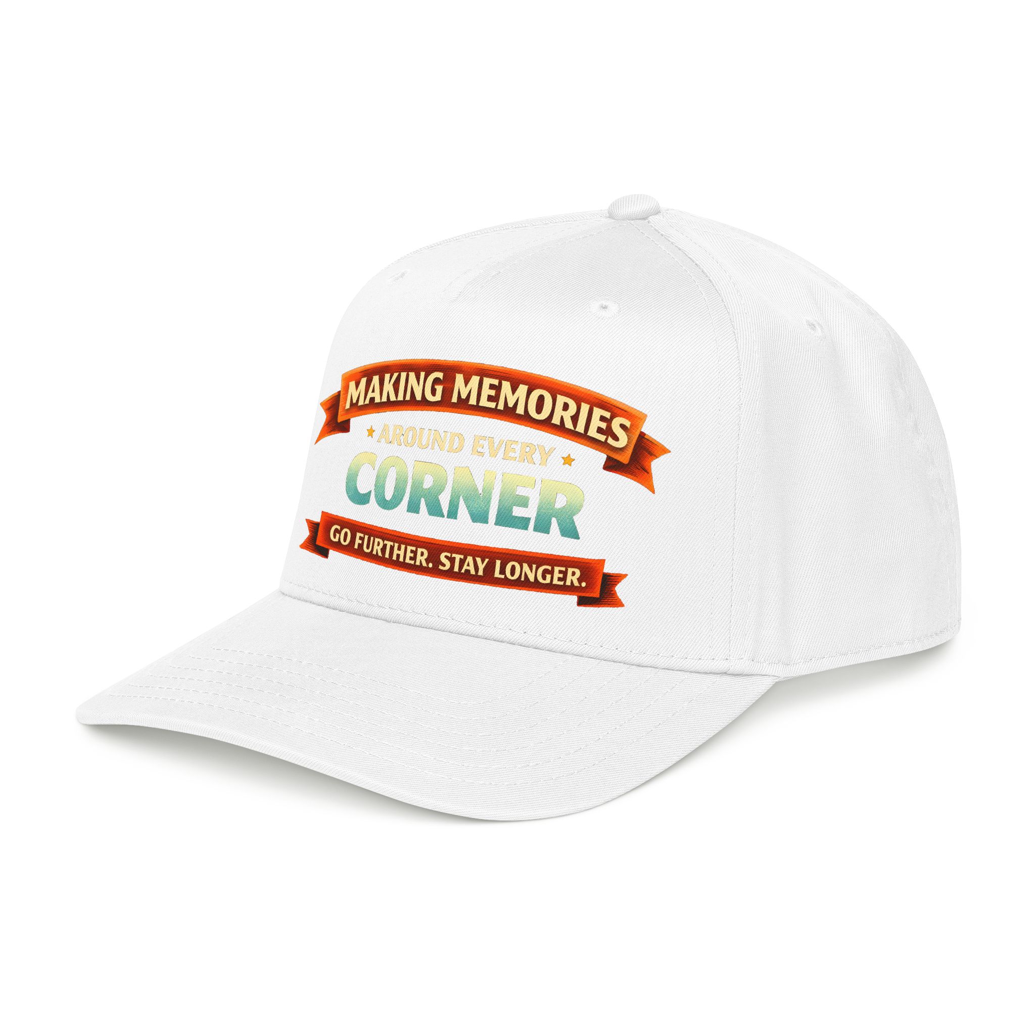 Baseball Cap - "Making Memories Around Every Corner" Design Scenic-Line