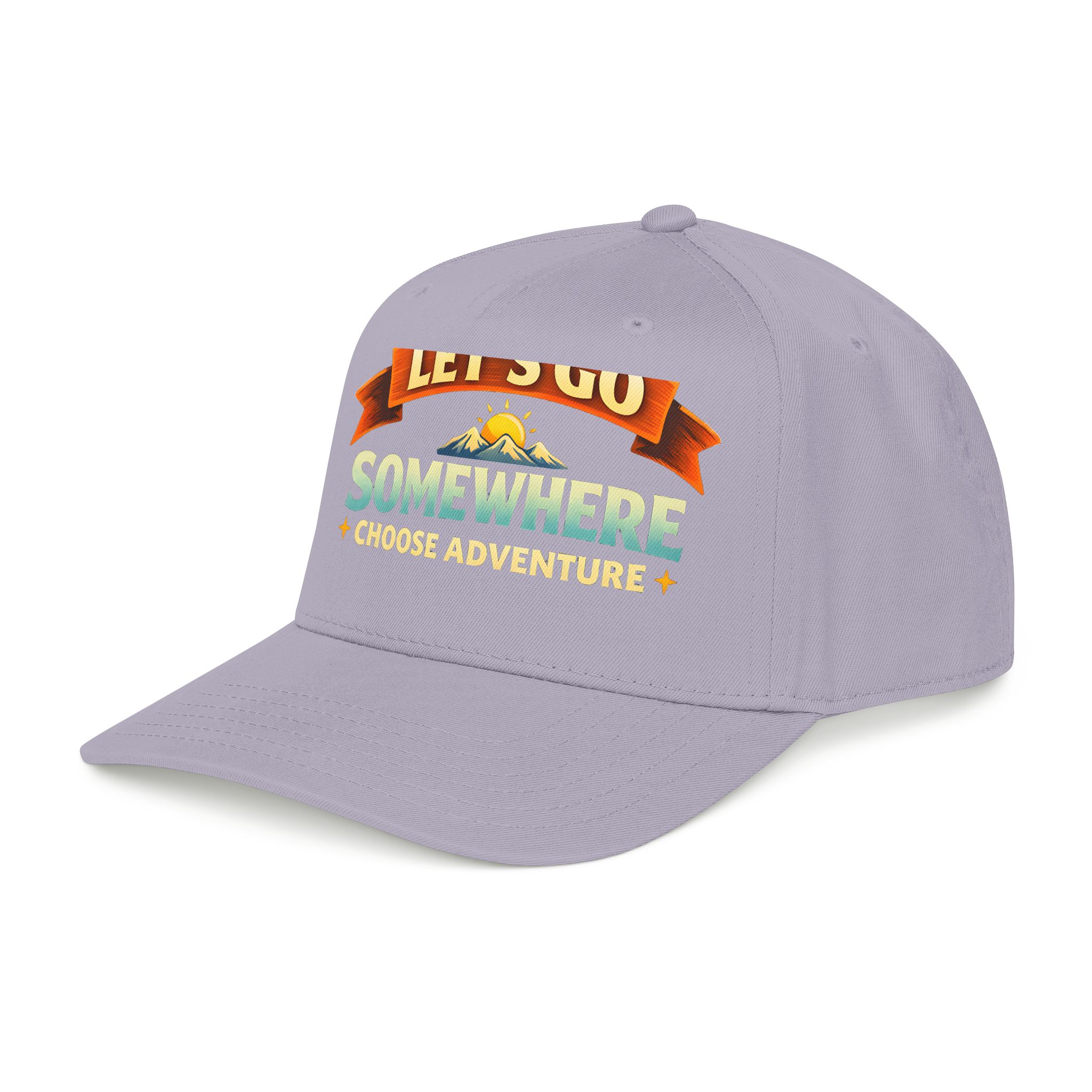 15018674140719707633_2048.jpeg Baseball Cap - "Lets Go Somewhere" Design Scenic-Line