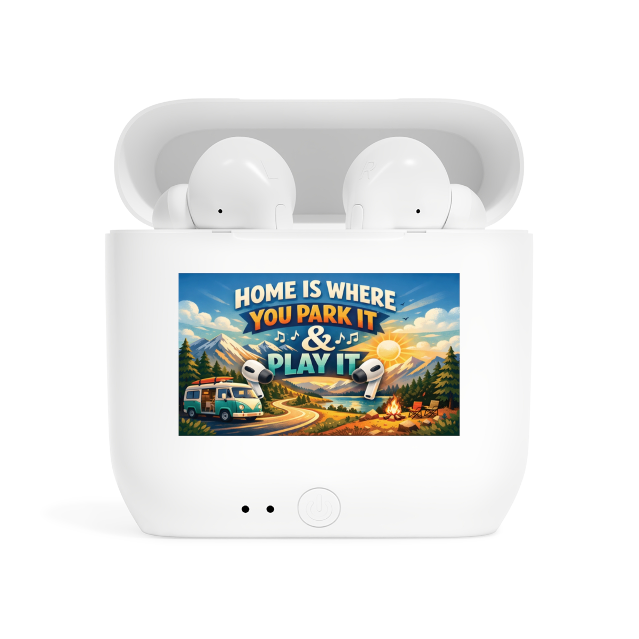 Essos Wireless Earbuds — "Home Is Where You Park It & Play It" RV Adventure Design