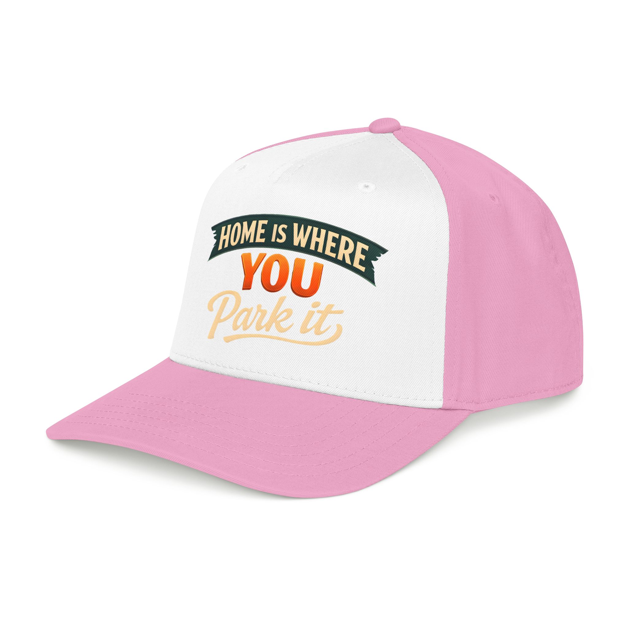 Baseball Cap - "Home Is where You Park It" Design Scenic-Line