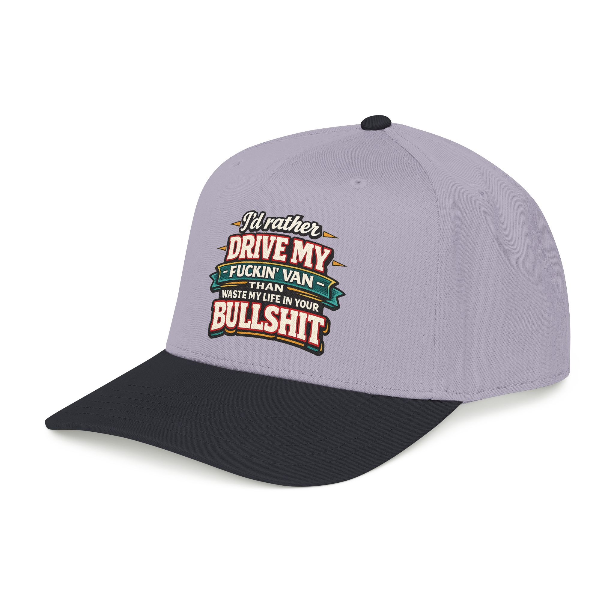 Baseball Cap - "I´d Rather Drive My Fucking Van" Design F**K-Line