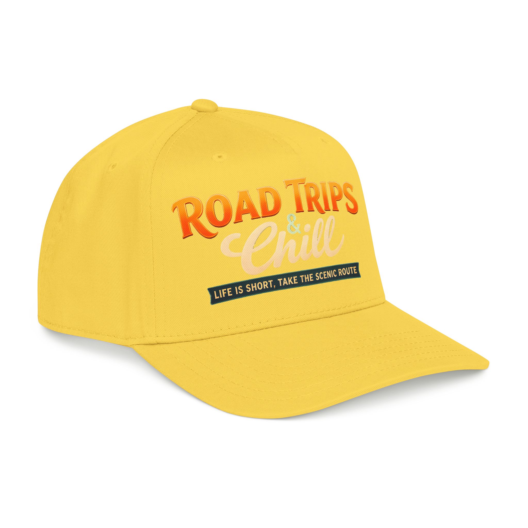 15062800357955549664_2048-5.jpeg Baseball Cap - "Road Trips And Chill" Design Scenic-Line