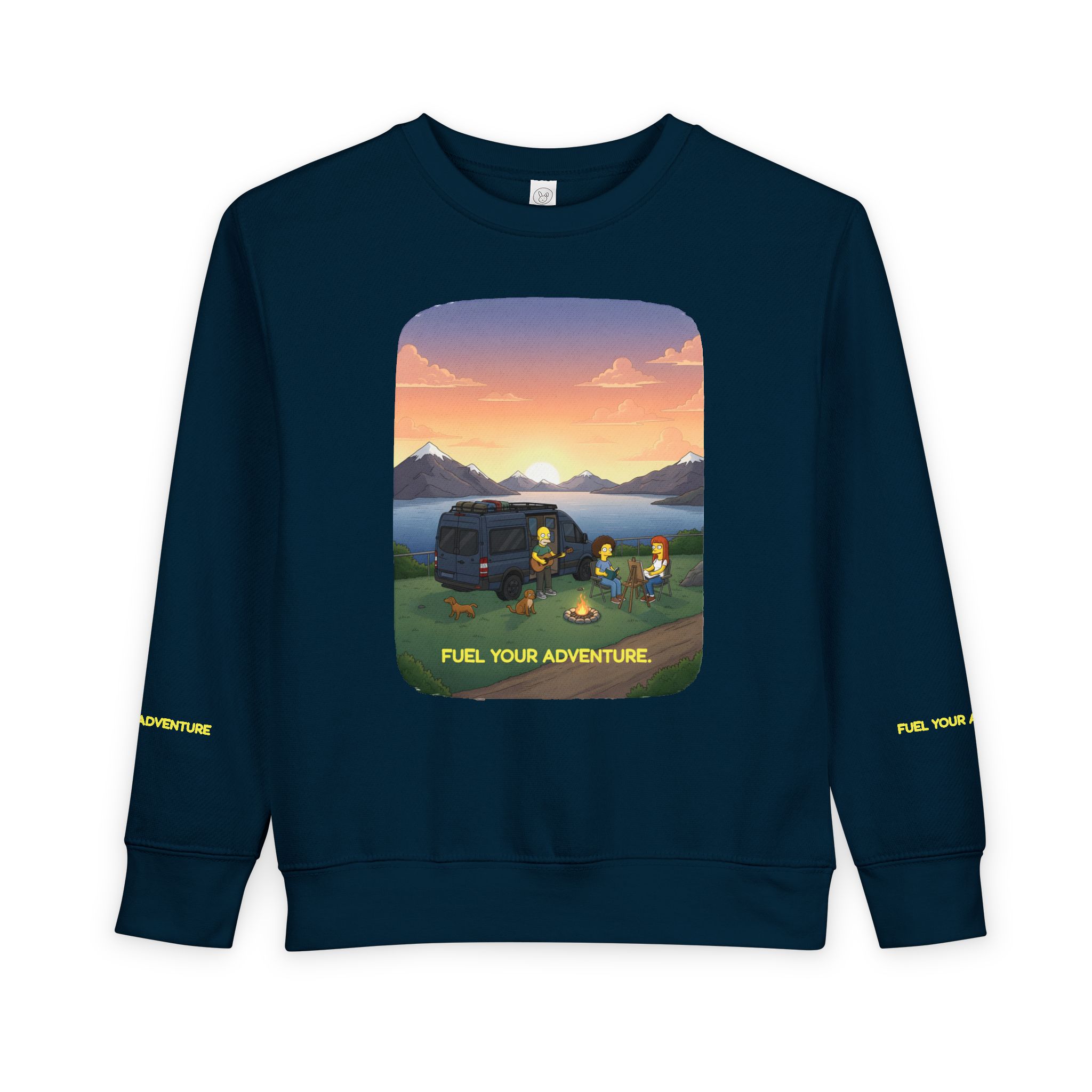 Toddler Sweatshirt - "Fuel Your Adventure" (Design Sitcom-Line)