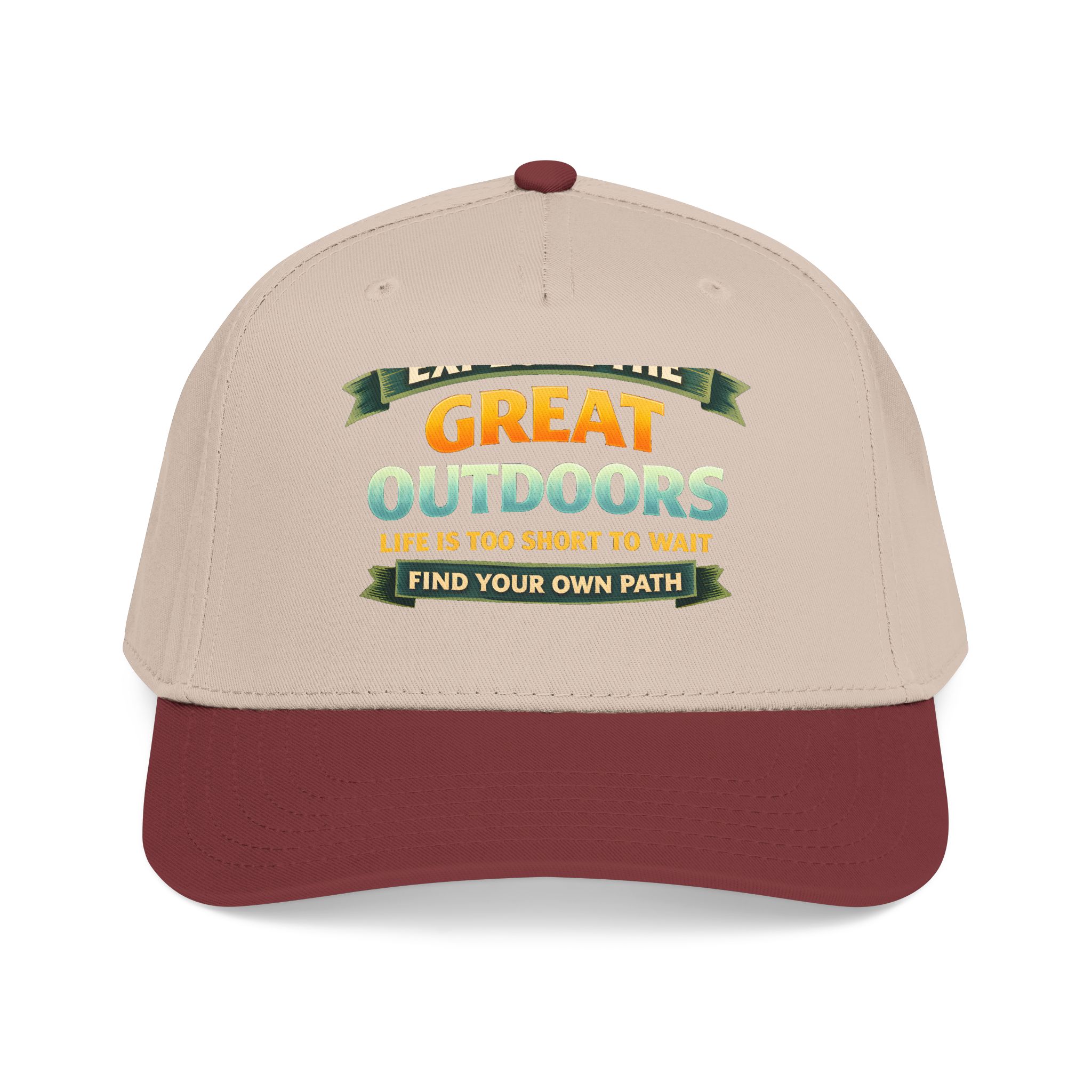 15084687063054134084_2048.jpeg Baseball Cap - "Explore The Great Outdoors" Design Scenic-Line