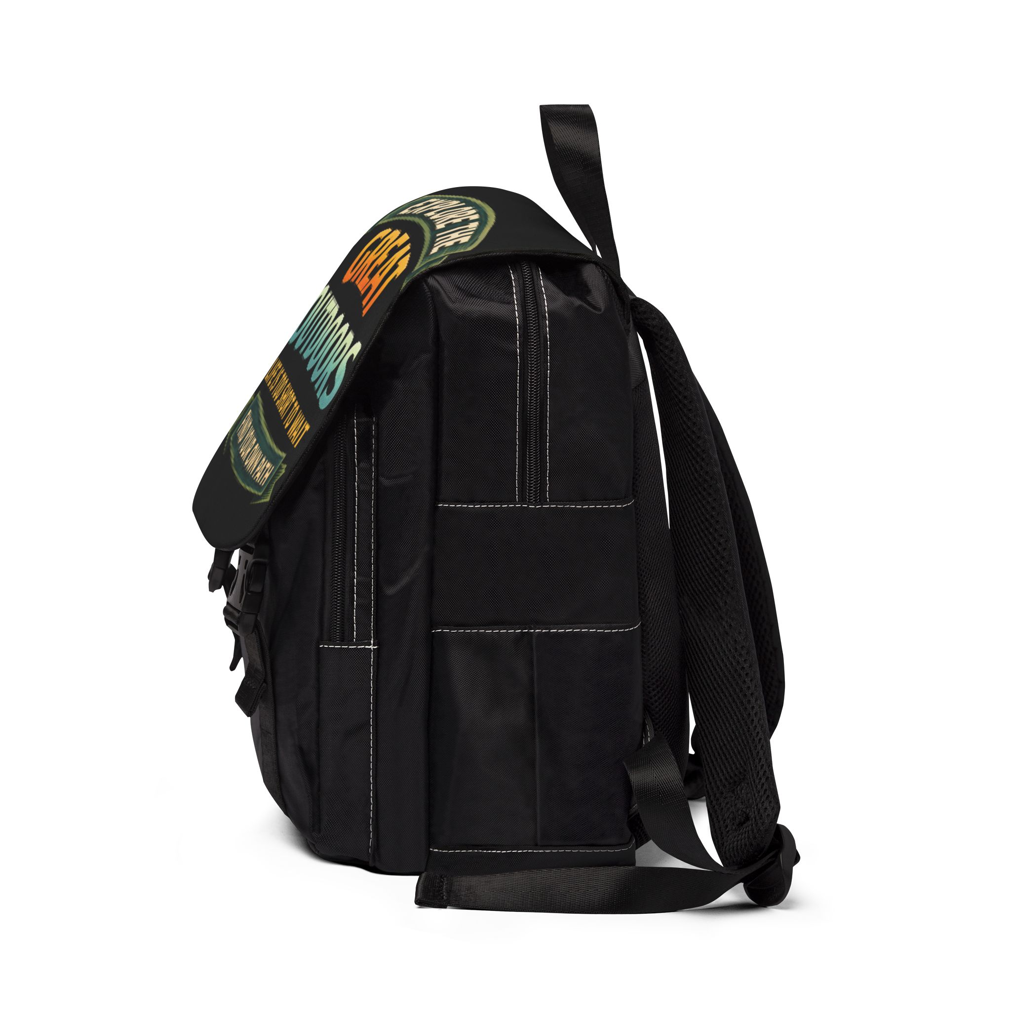 15087921122290864066_2048.jpeg Unisex Casual Shoulder Backpack—"Explore The Great Outdoors" Design Scenic-Line(Campervan)