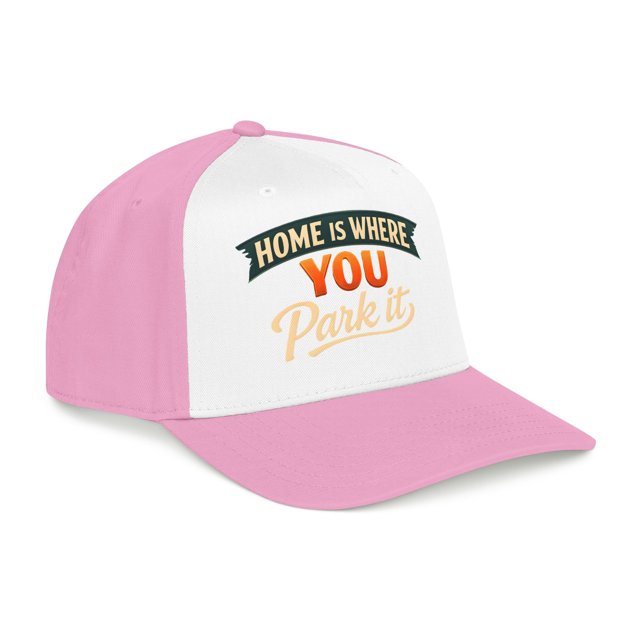 Baseball Cap - "Home Is where You Park It" Design Scenic-Line