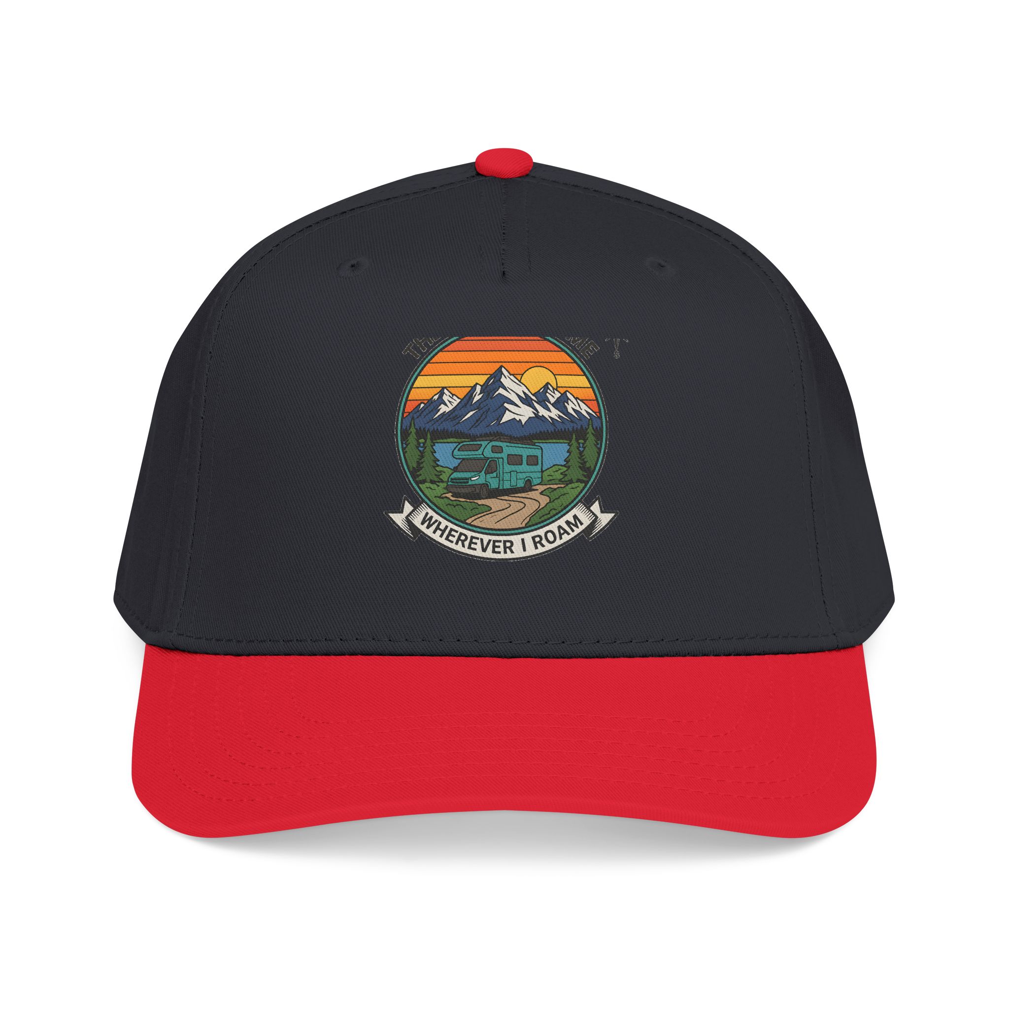 Baseball Cap — "The Road Is Home, Wherever I Roam"