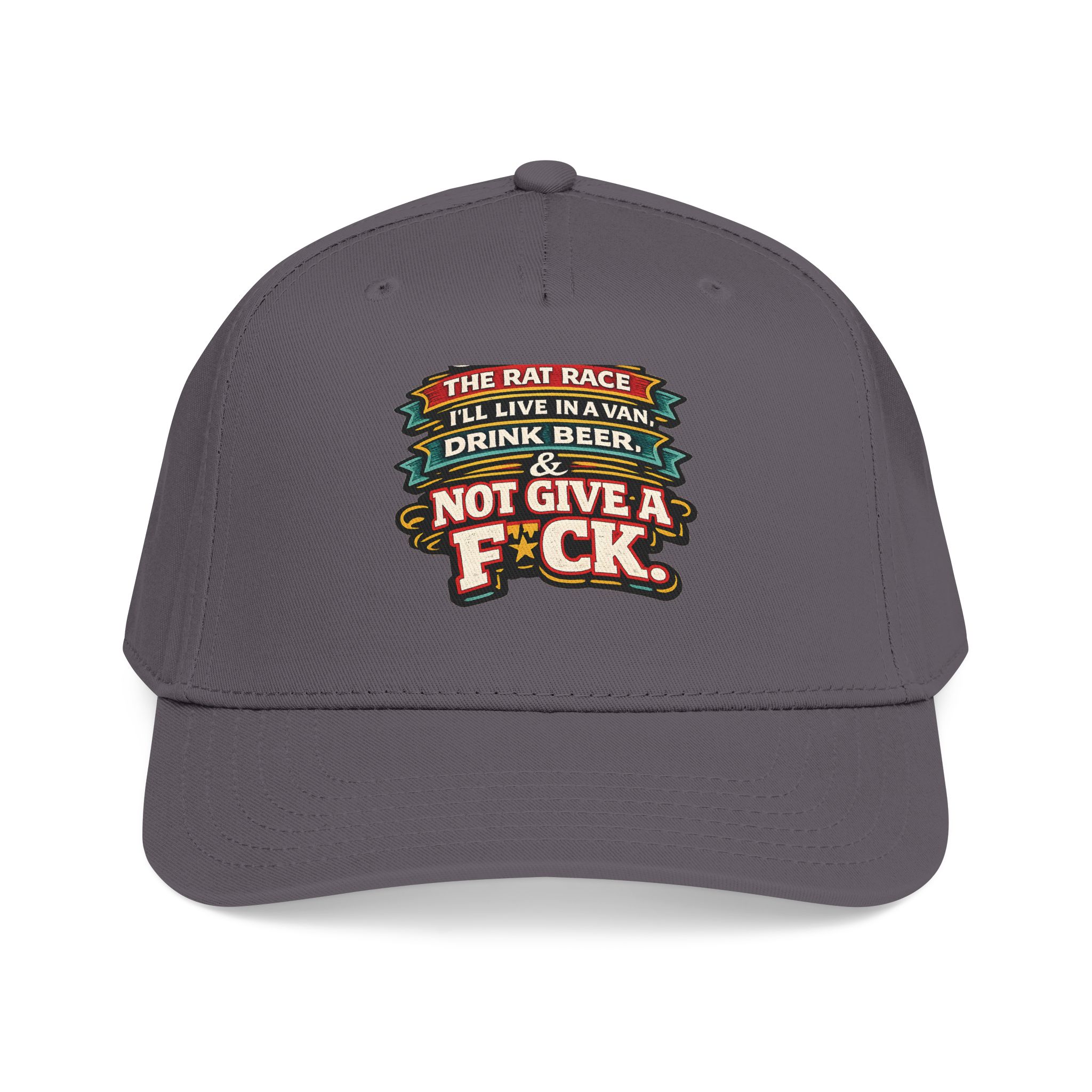 Baseball Cap - "Screw The Rat Race" Design F**K-Line