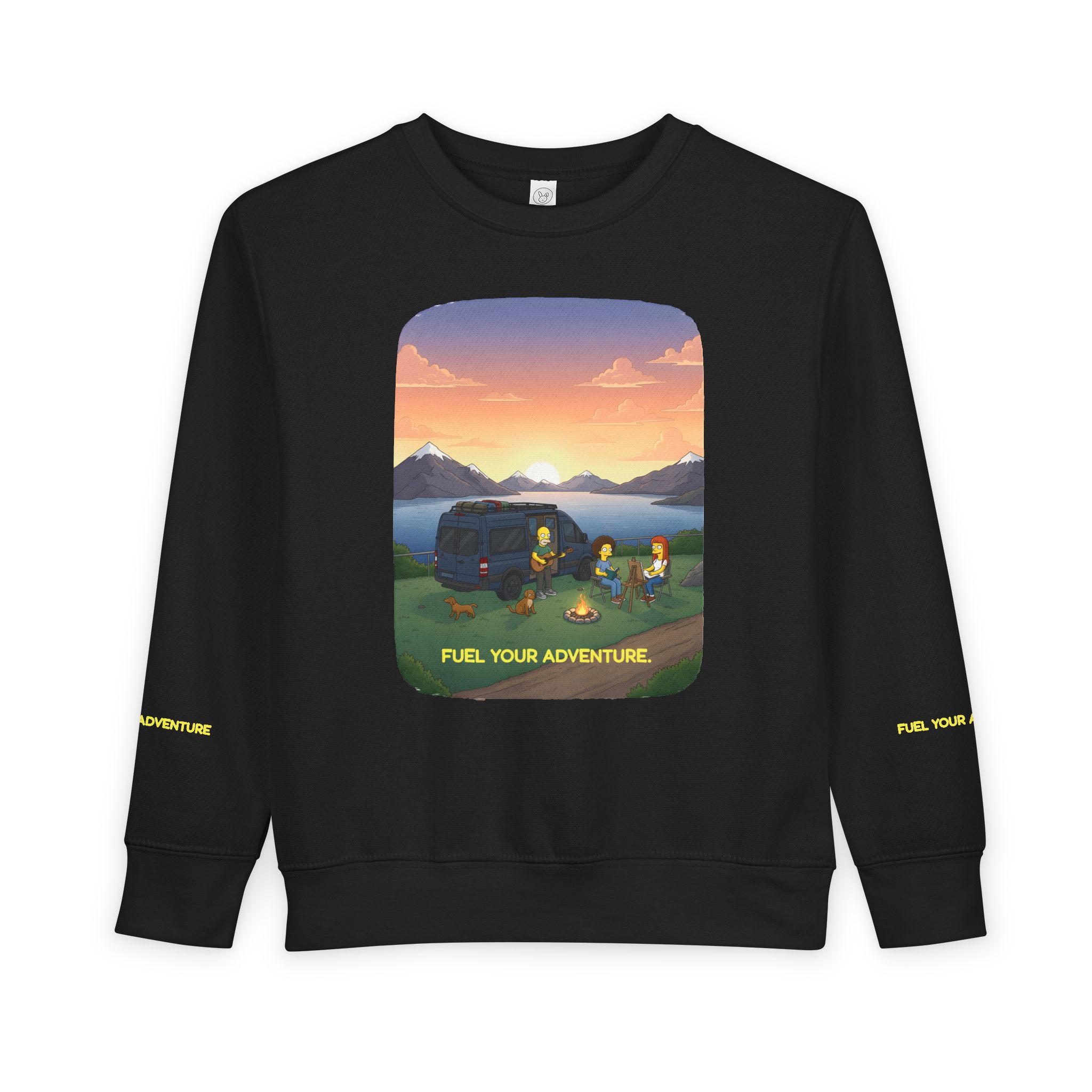 Toddler Sweatshirt - "Fuel Your Adventure" (Design Sitcom-Line)