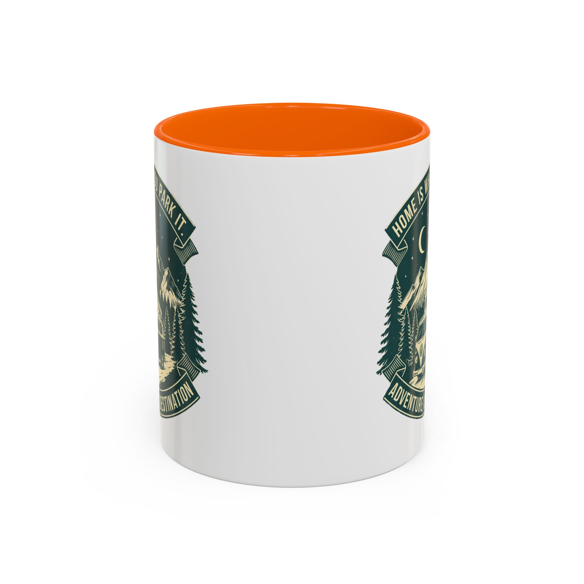 Coffee Mug — "Home Is Where You Park It-Adventure is the destination"  (11/15oz) (Both sides printed)
