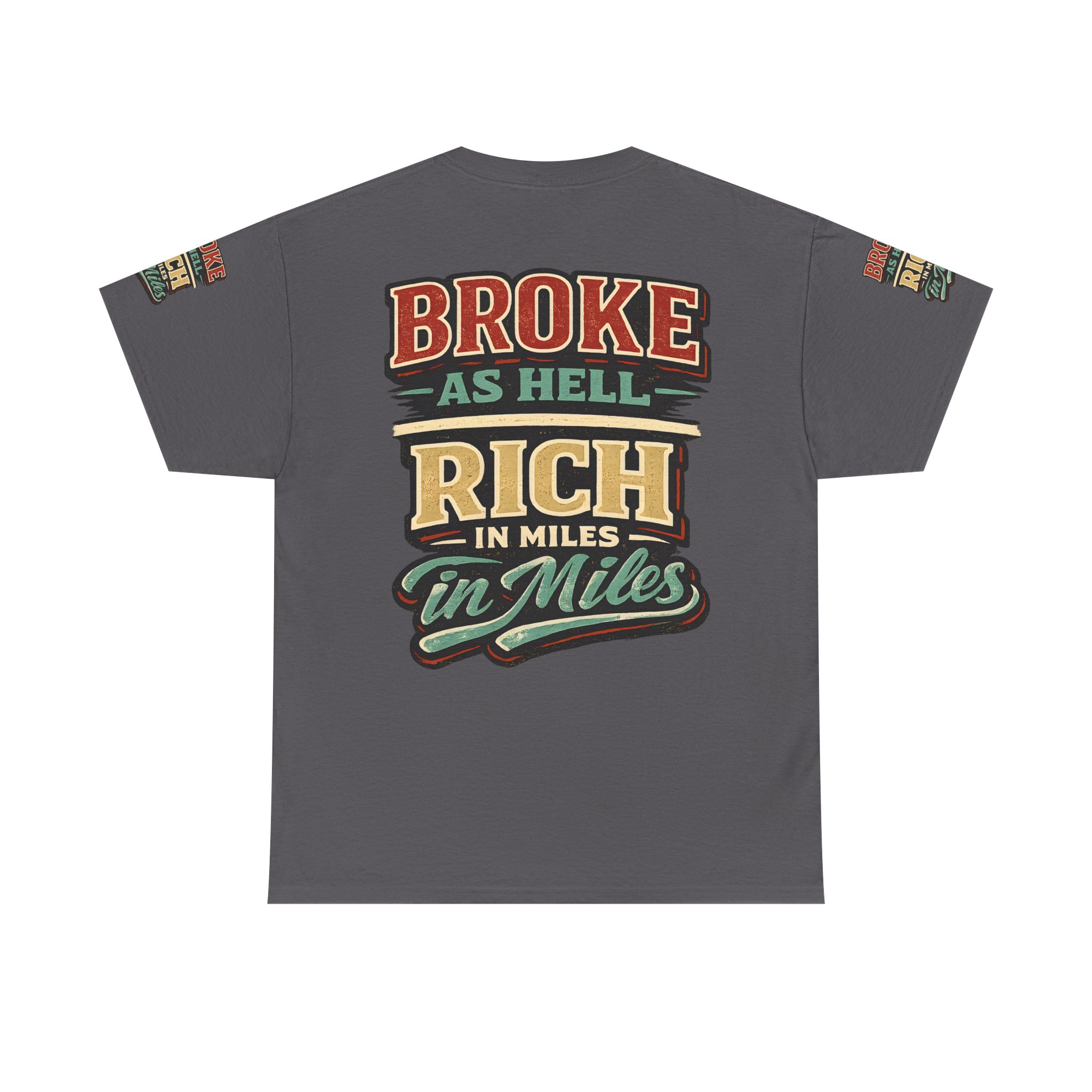 15188709622269303807_2048.jpeg Unisex Heavy Cotton Tee — "Broke As Hell" Design F**K-Line