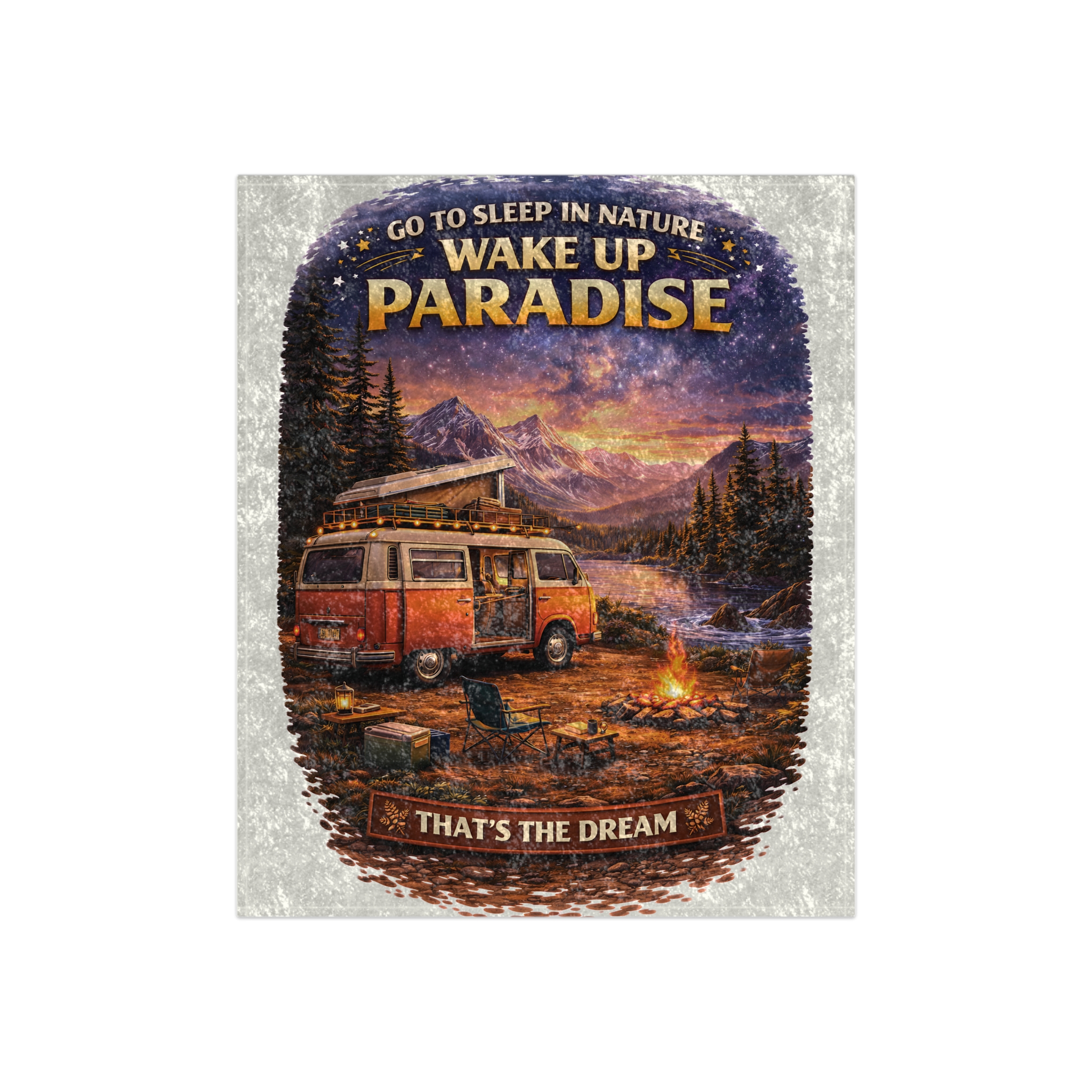 15195500862194335426_2048.jpeg Crushed Velvet Blanket —"Go To Sleep Nature " Design Scenic-Line (Campervan)