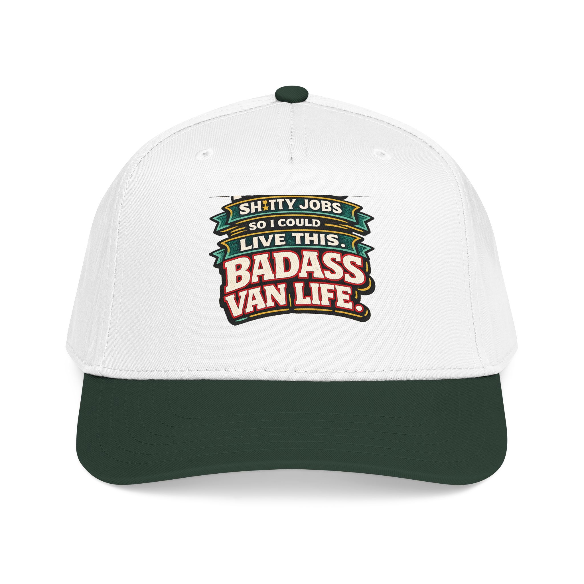 Baseball Cap - "I Worked Shitty Jobs" Design F**K-Line