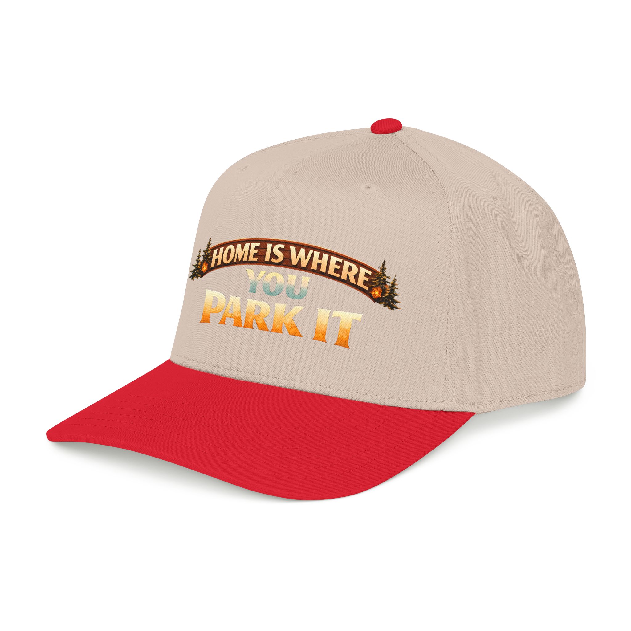 Baseball Cap - "Home Is Where You Park It" Design Scenic-Line