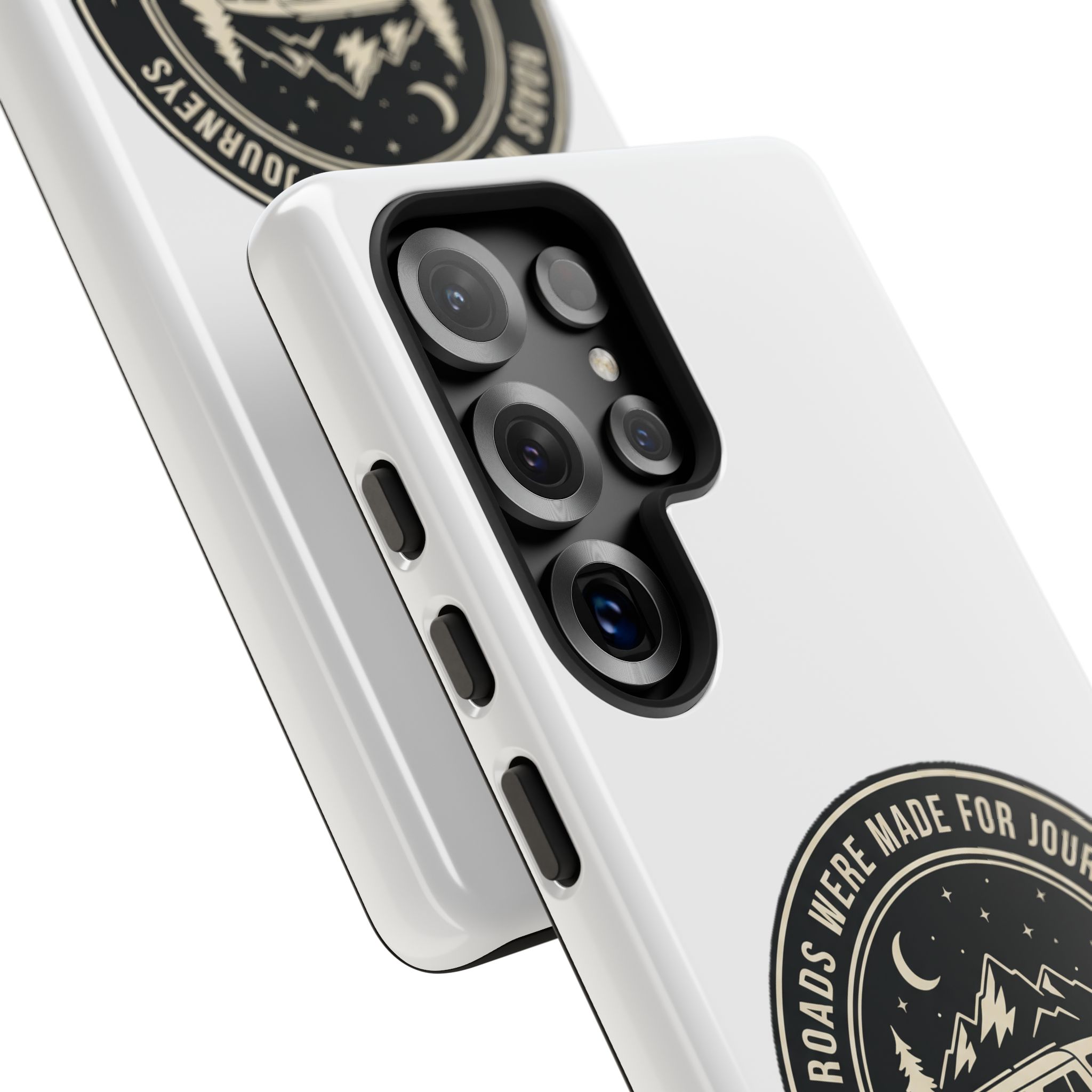 Phone Case — "ROAD WHERE MADE FOR JOURNEYS-NOT DESTINATIONS" Camper Van Design