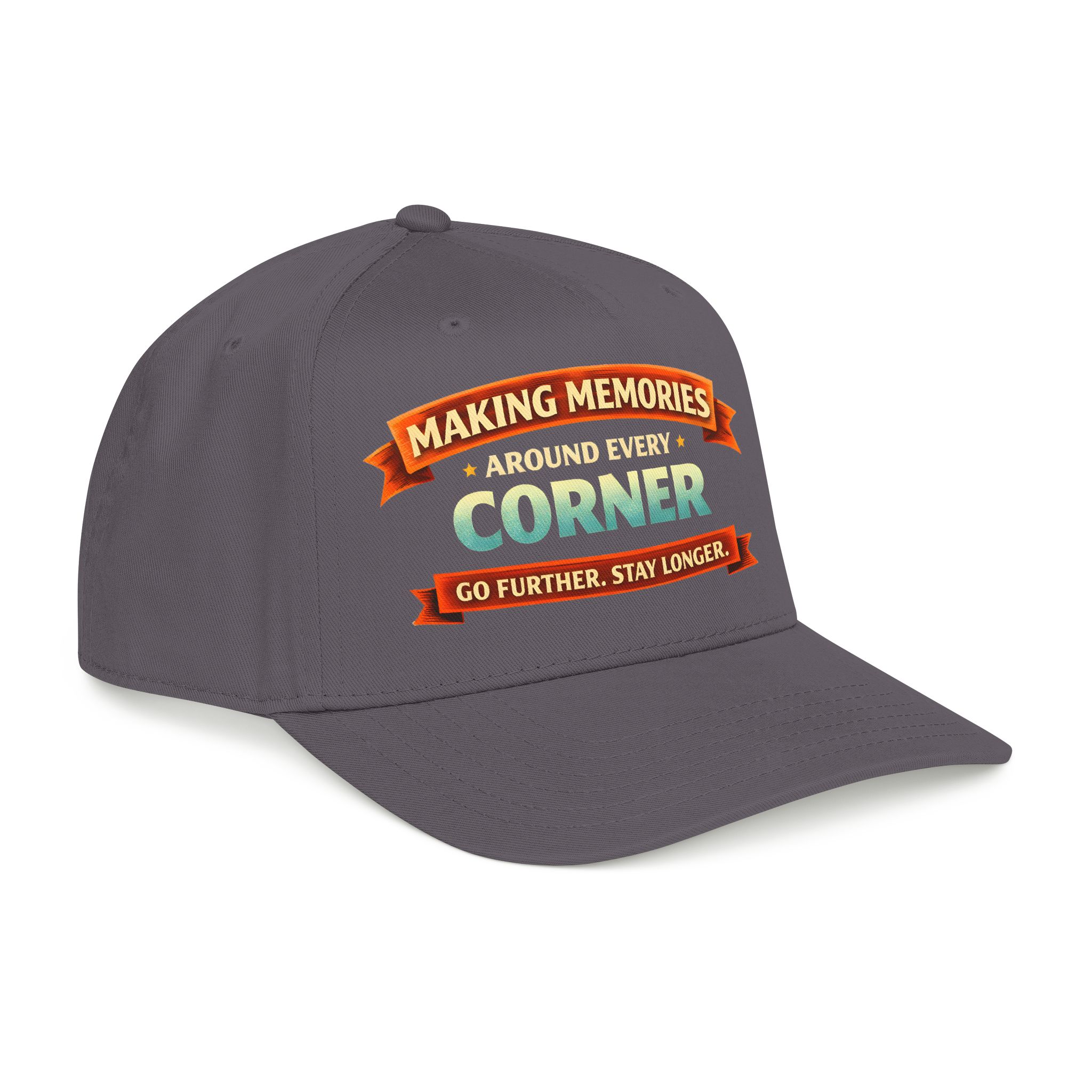 Baseball Cap - "Making Memories Around Every Corner" Design Scenic-Line