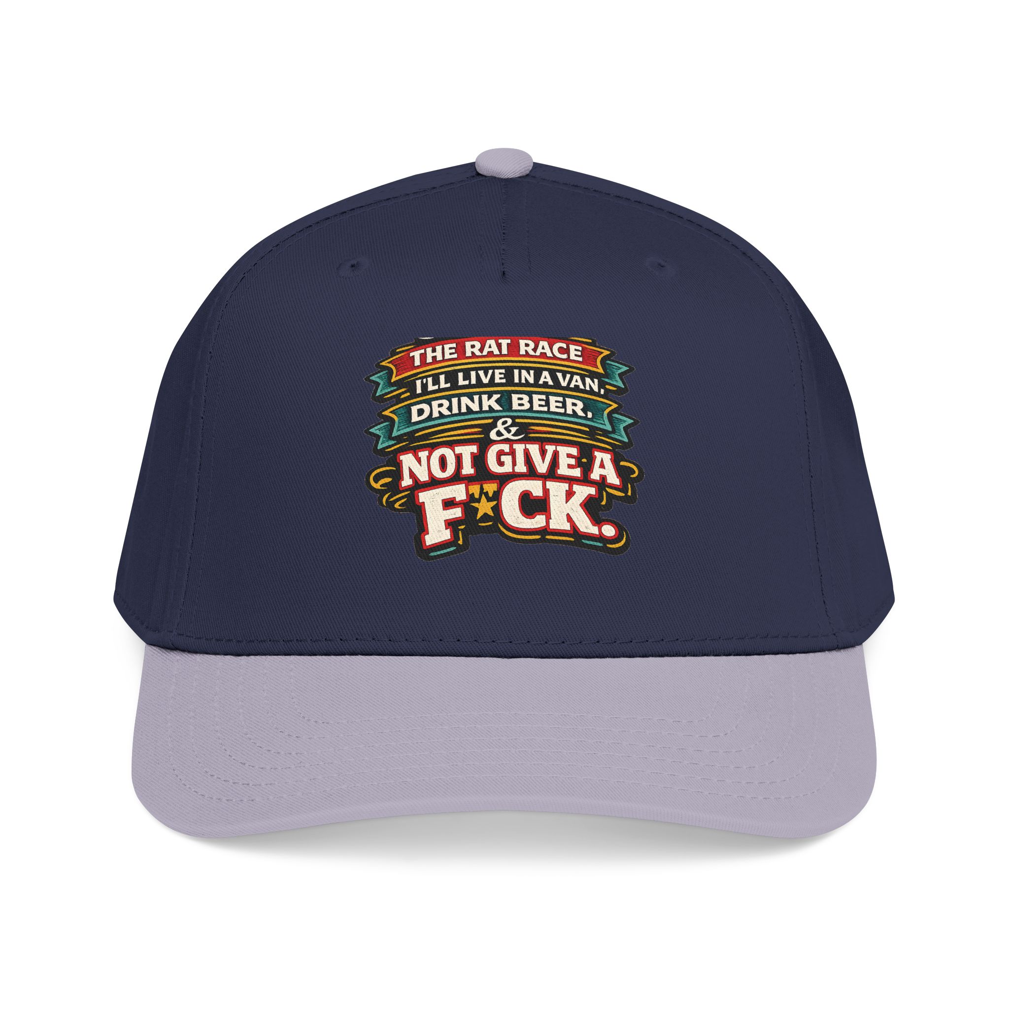 Baseball Cap - "Screw The Rat Race" Design F**K-Line