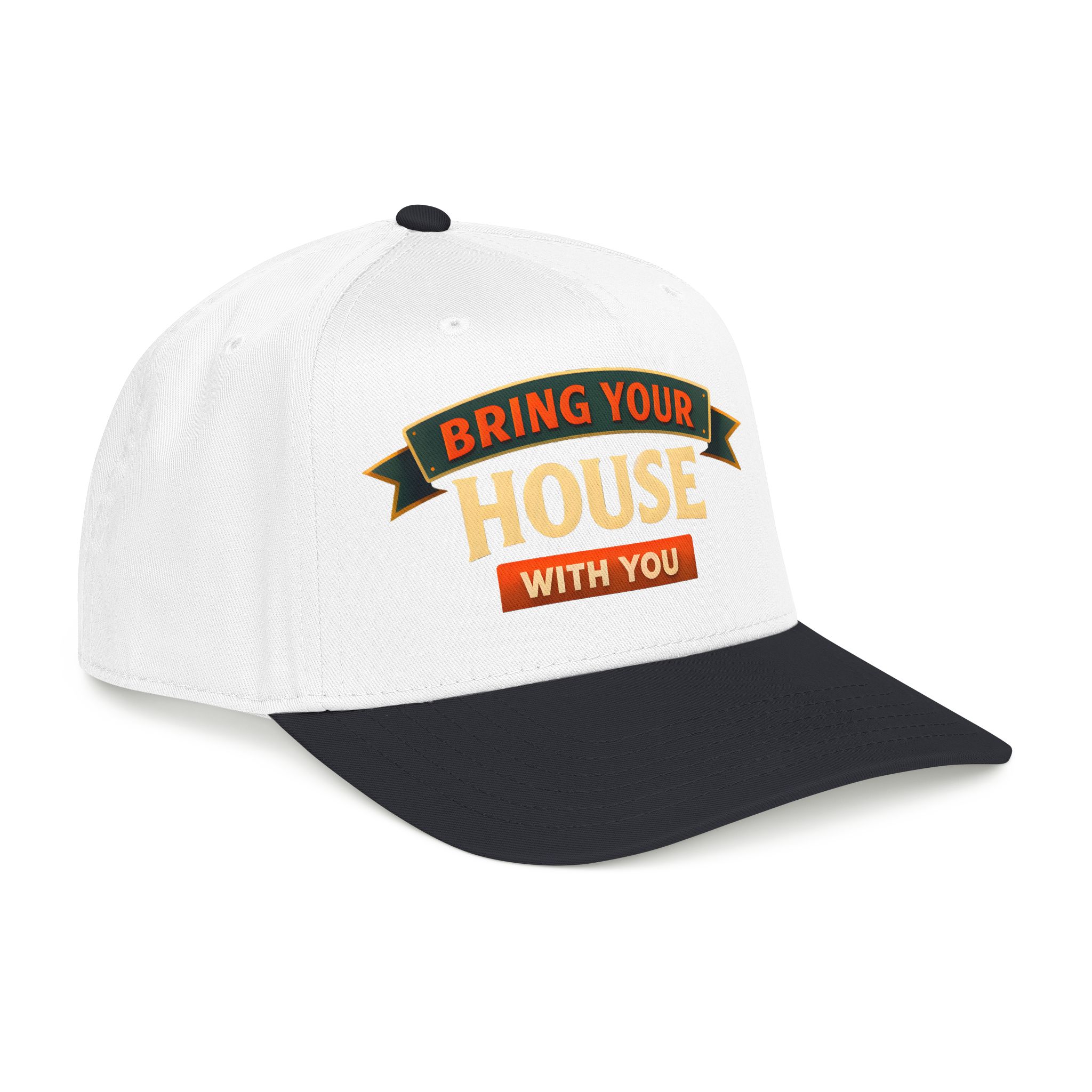 Baseball Cap - "Bring Your House With You" Design Scenic-Line