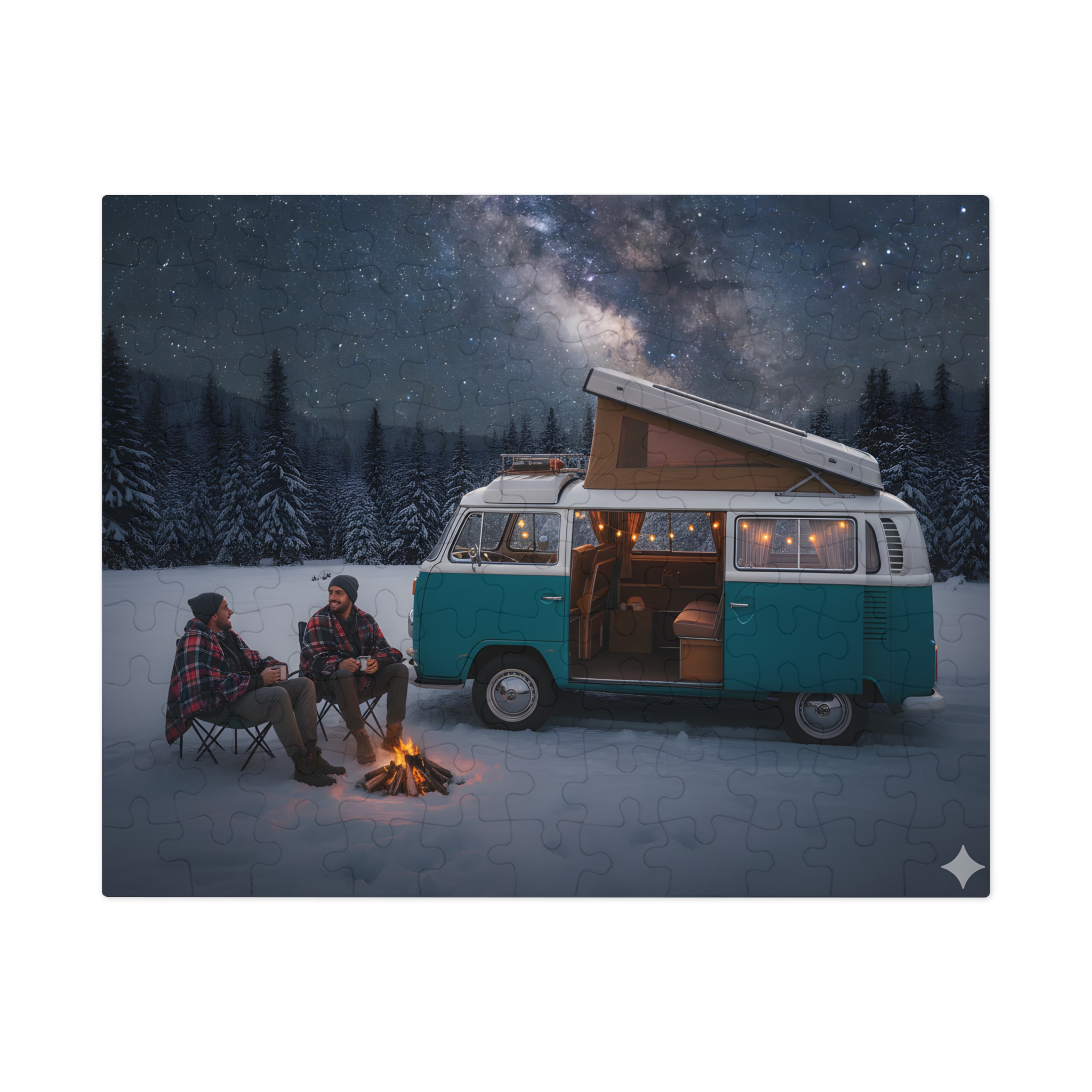 15290694381684528432_2048.jpeg Jigsaw Puzzle with Tin — Van Life Night Sky