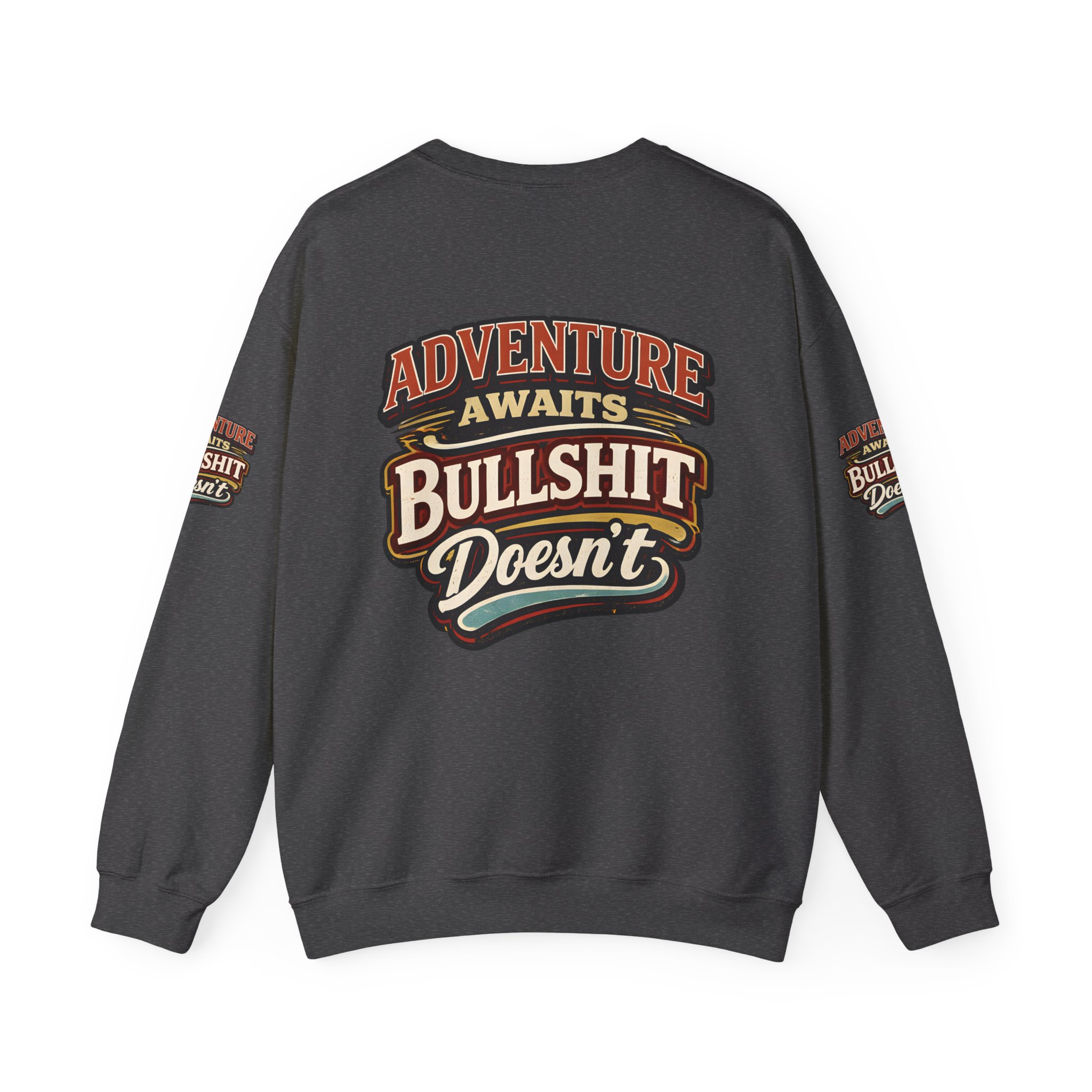 15291492937367277504_2048.jpeg Unisex Heavy Blend™ Crewneck Sweatshirt — "Adventure Awaits" Design F**K-Line