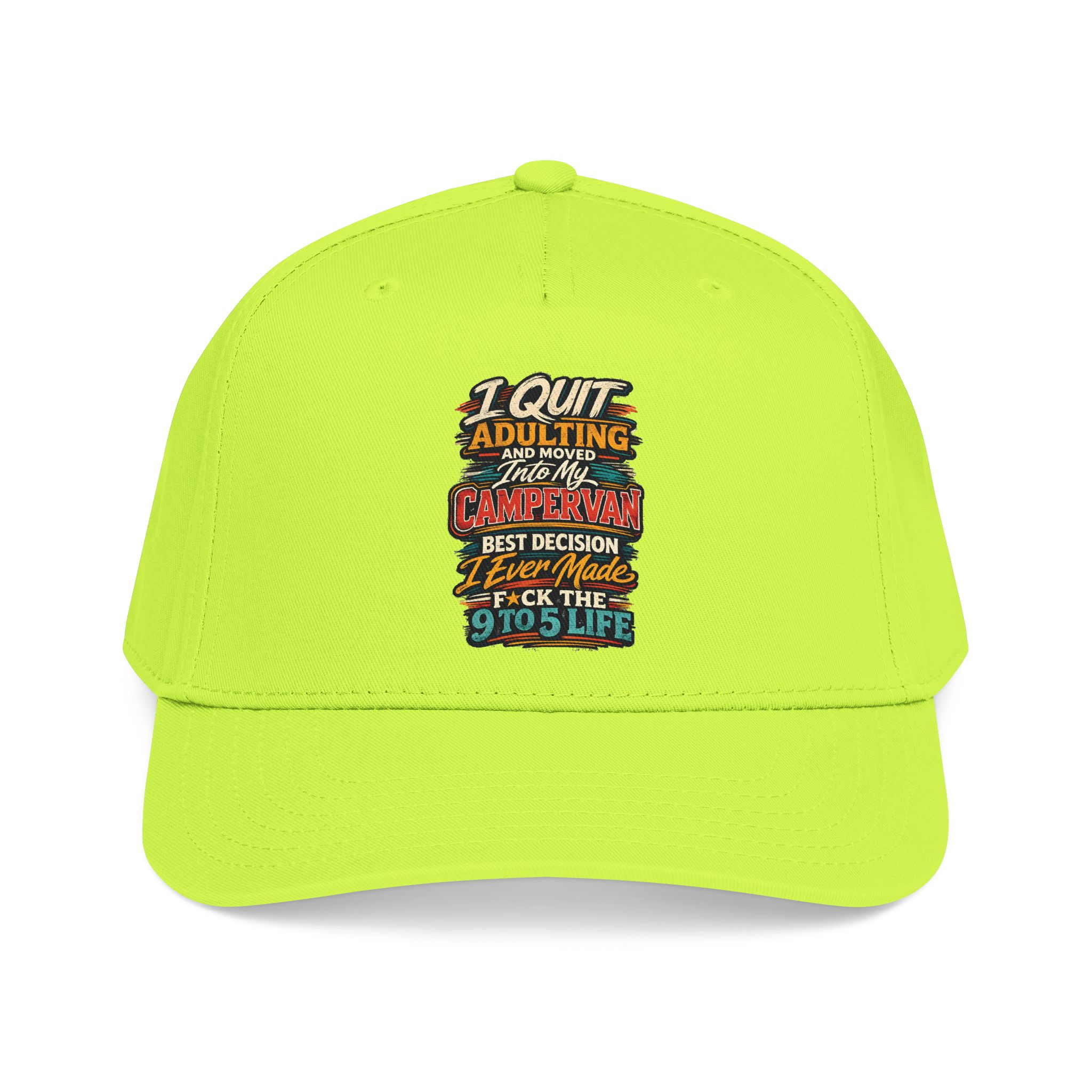 15293593220974709488_2048-3.jpeg Baseball Cap - "I Quit Adulting" Design F**K-Line