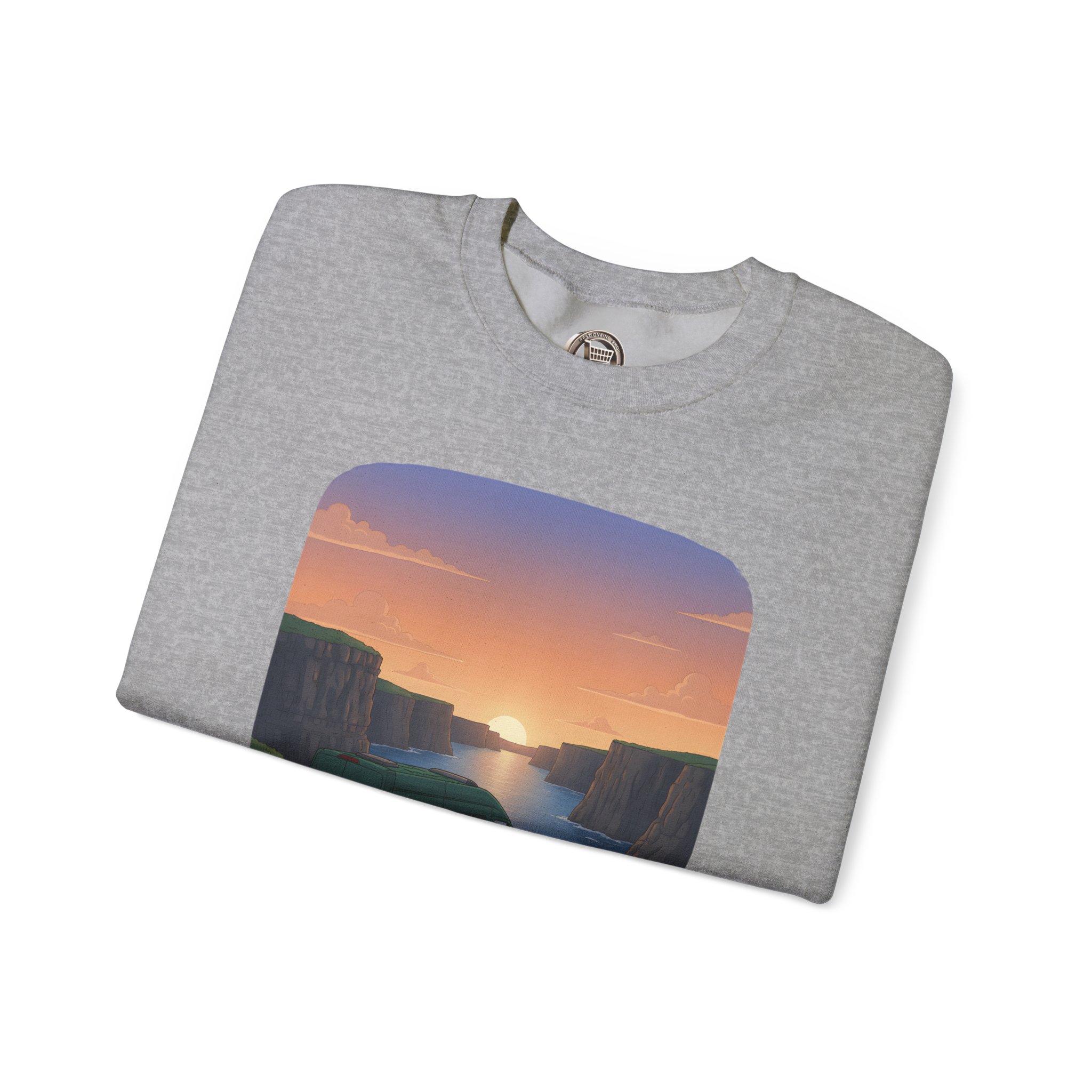 15299296943365863514_2048.jpeg Unisex Heavy Blend™ Crewneck Sweatshirt — "Ocean Views-Adventures Awaits" Design Sitcom-Line