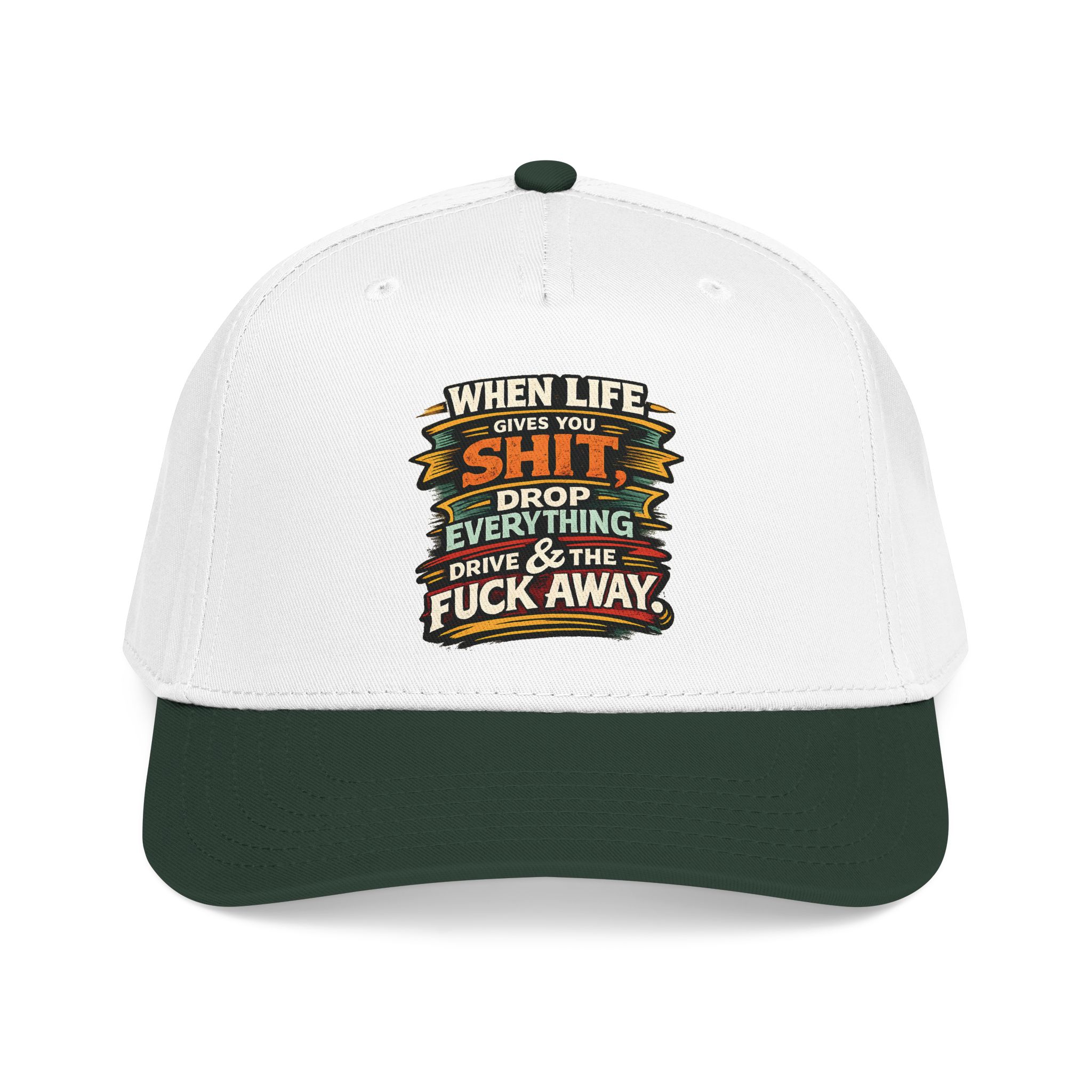 Baseball Cap - "When Live Gives You Shit" Design F**K-Line