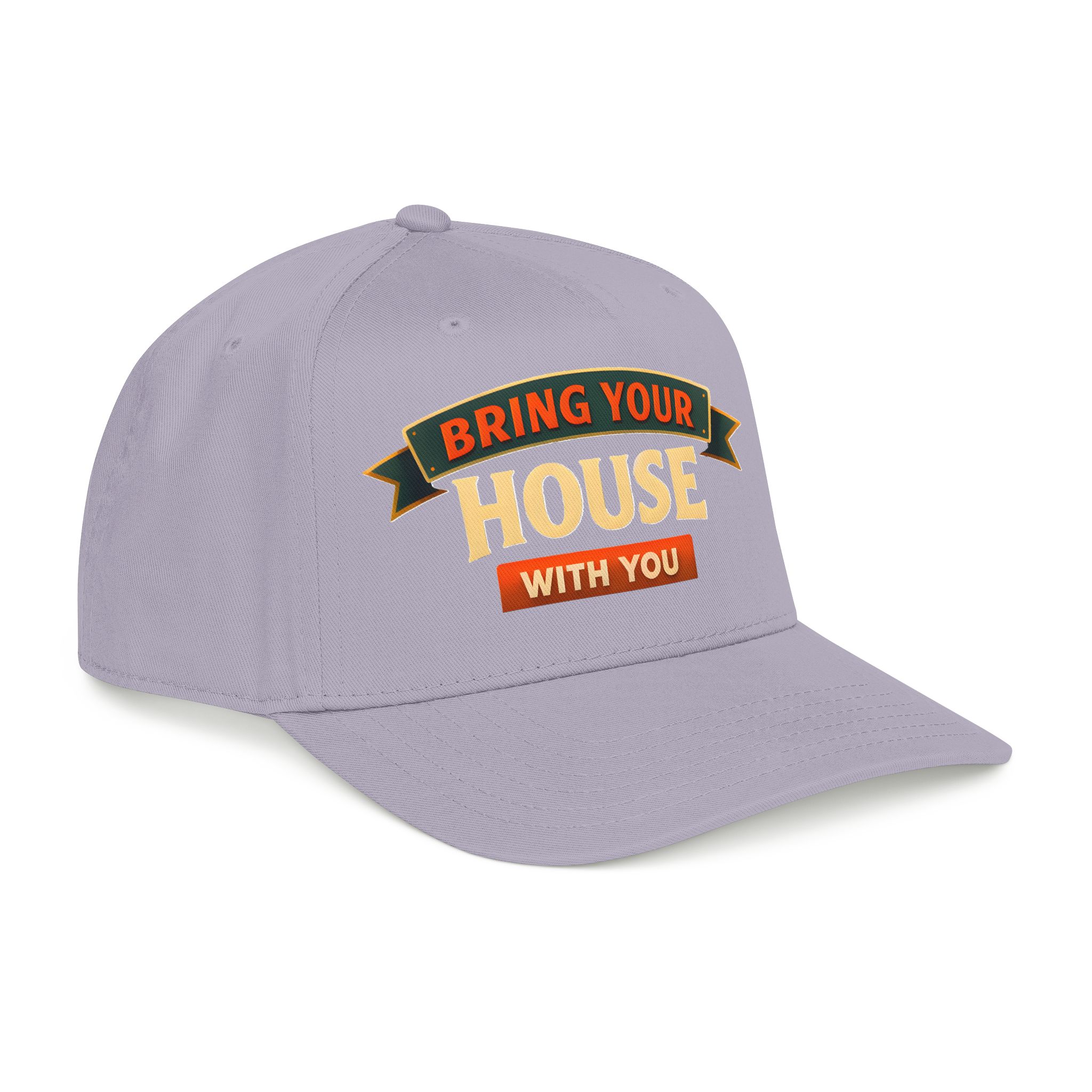 Baseball Cap - "Bring Your House With You" Design Scenic-Line