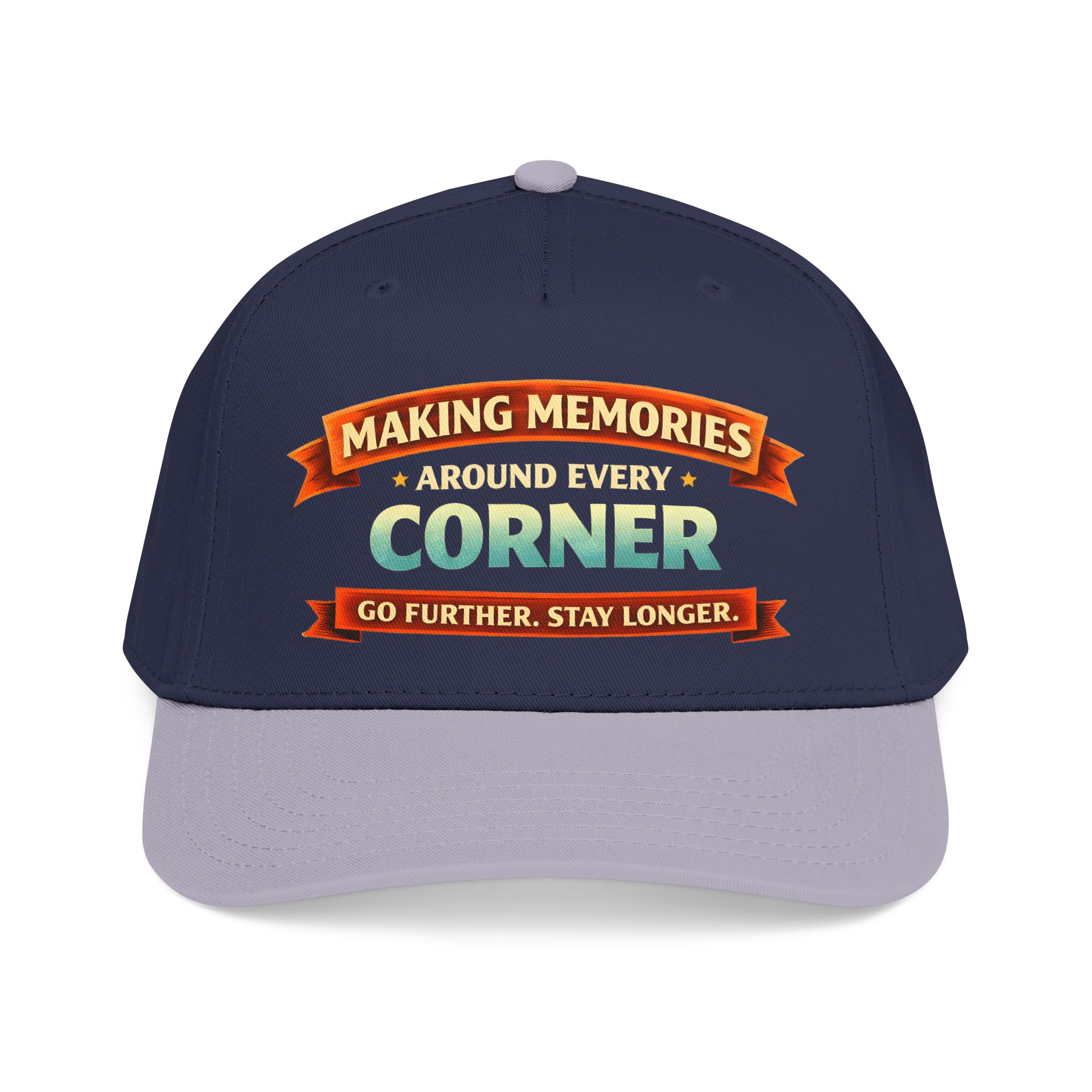 Baseball Cap - "Making Memories Around Every Corner" Design Scenic-Line