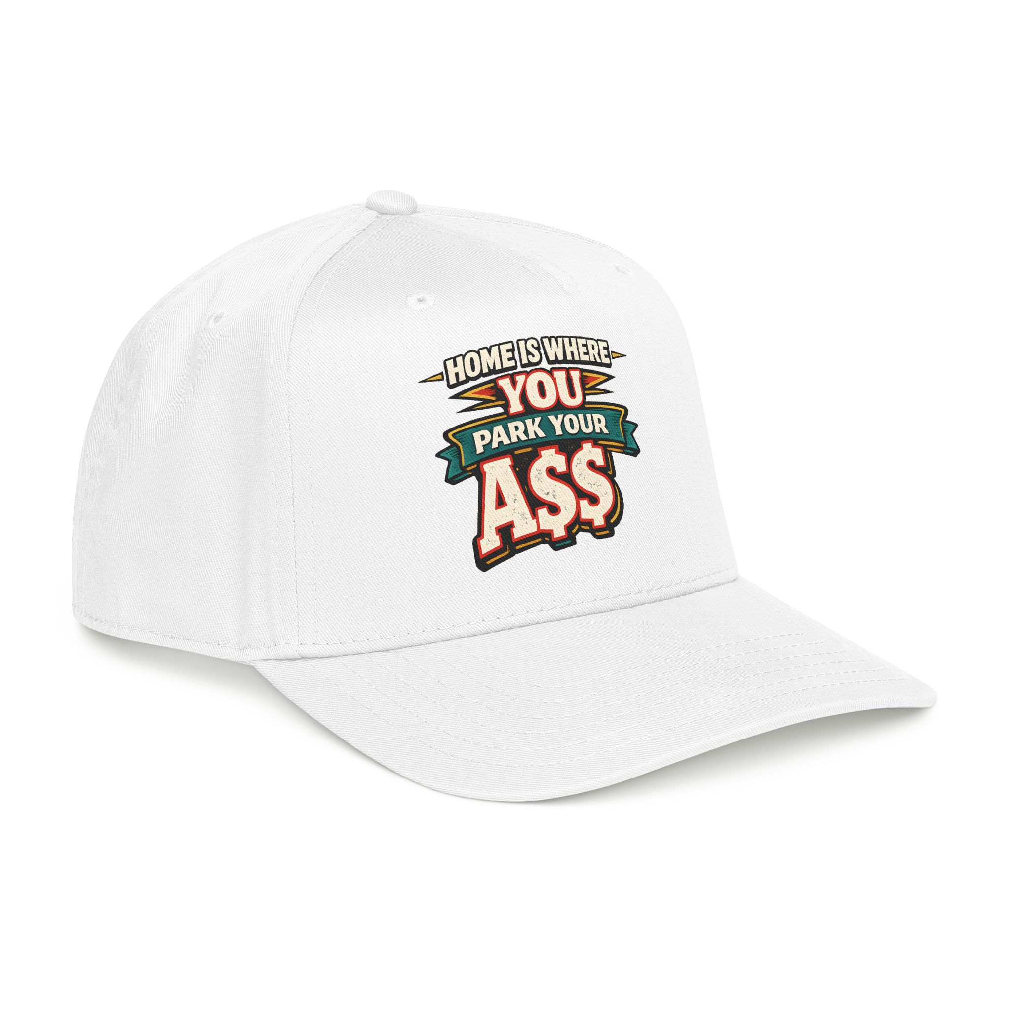 Baseball Cap - "Home Is Where You Park Your Ass" Design F**K-Line