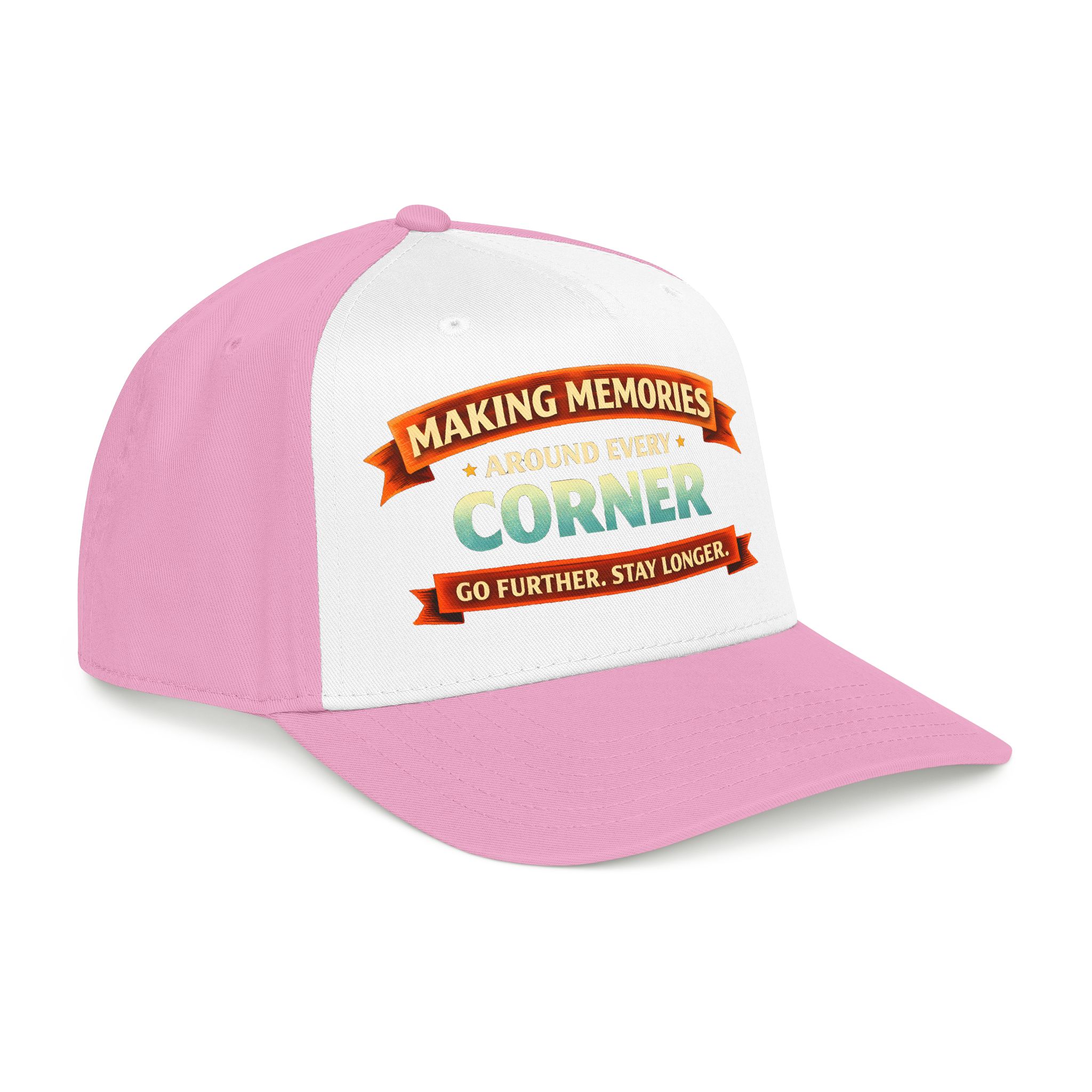 Baseball Cap - "Making Memories Around Every Corner" Design Scenic-Line
