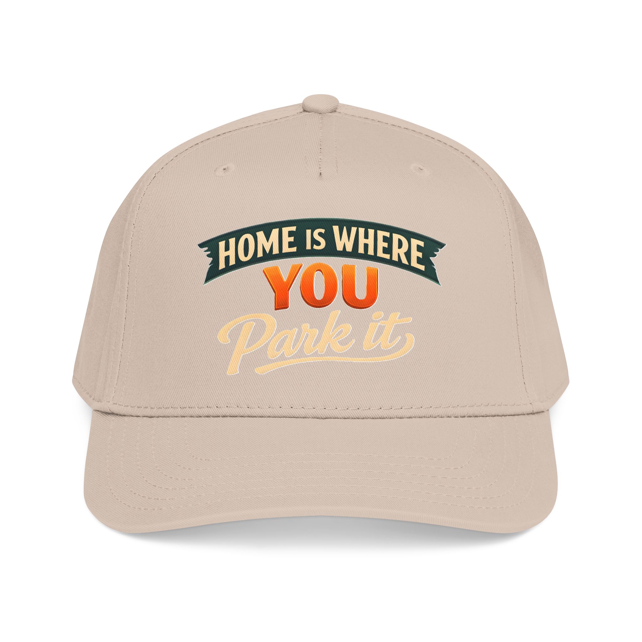 Baseball Cap - "Home Is where You Park It" Design Scenic-Line