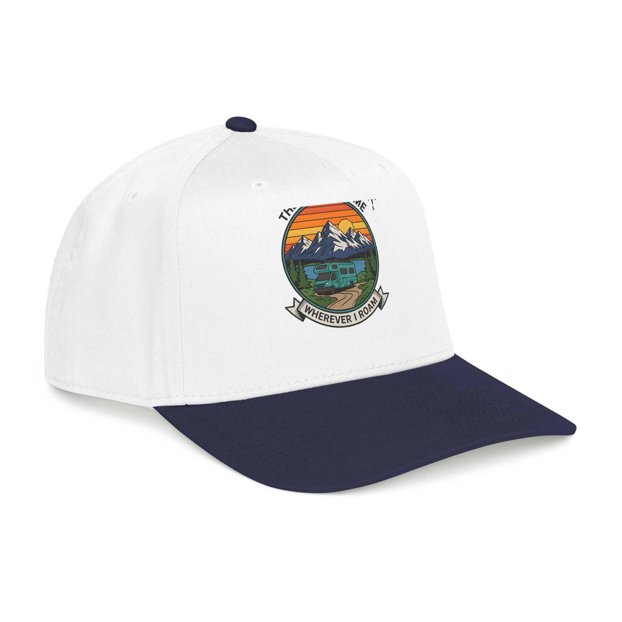 Baseball Cap — "The Road Is Home, Wherever I Roam"