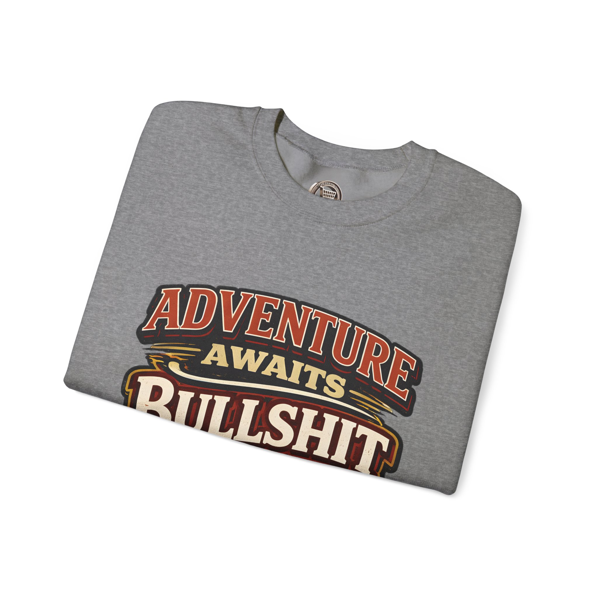 15374902051466860412_2048.jpeg Unisex Heavy Blend™ Crewneck Sweatshirt — "Adventure Awaits" Design F**K-Line