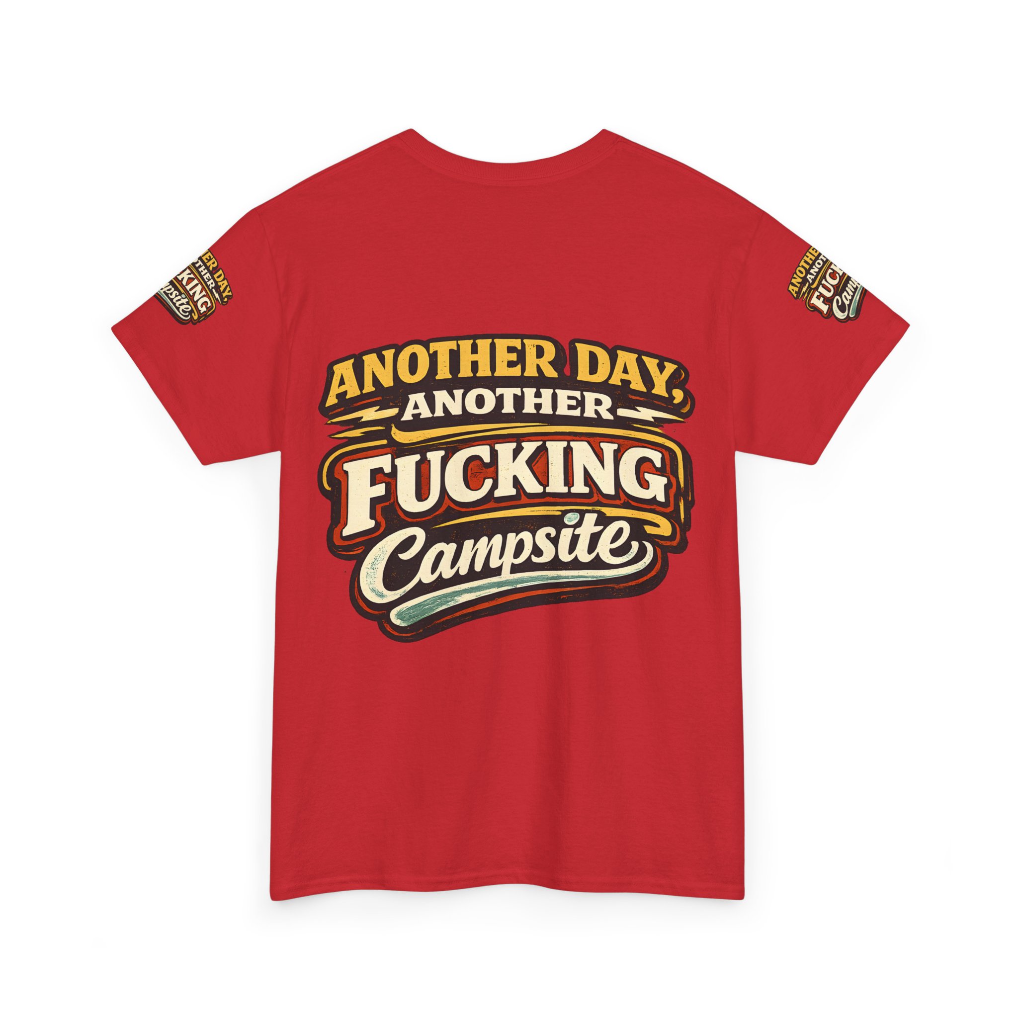Unisex Heavy Cotton Tee — "Another Day" Design F**K-Line