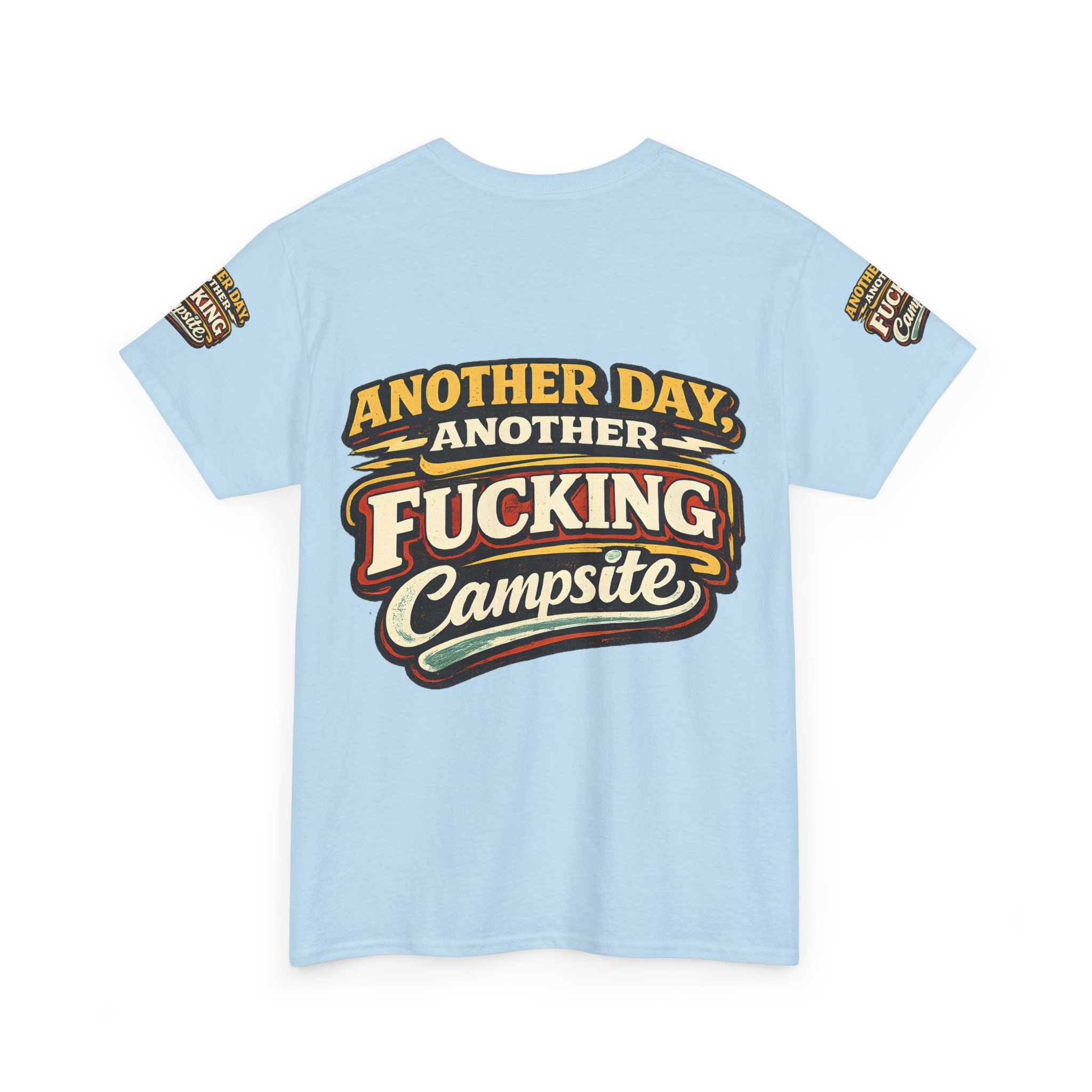 Unisex Heavy Cotton Tee — "Another Day" Design F**K-Line