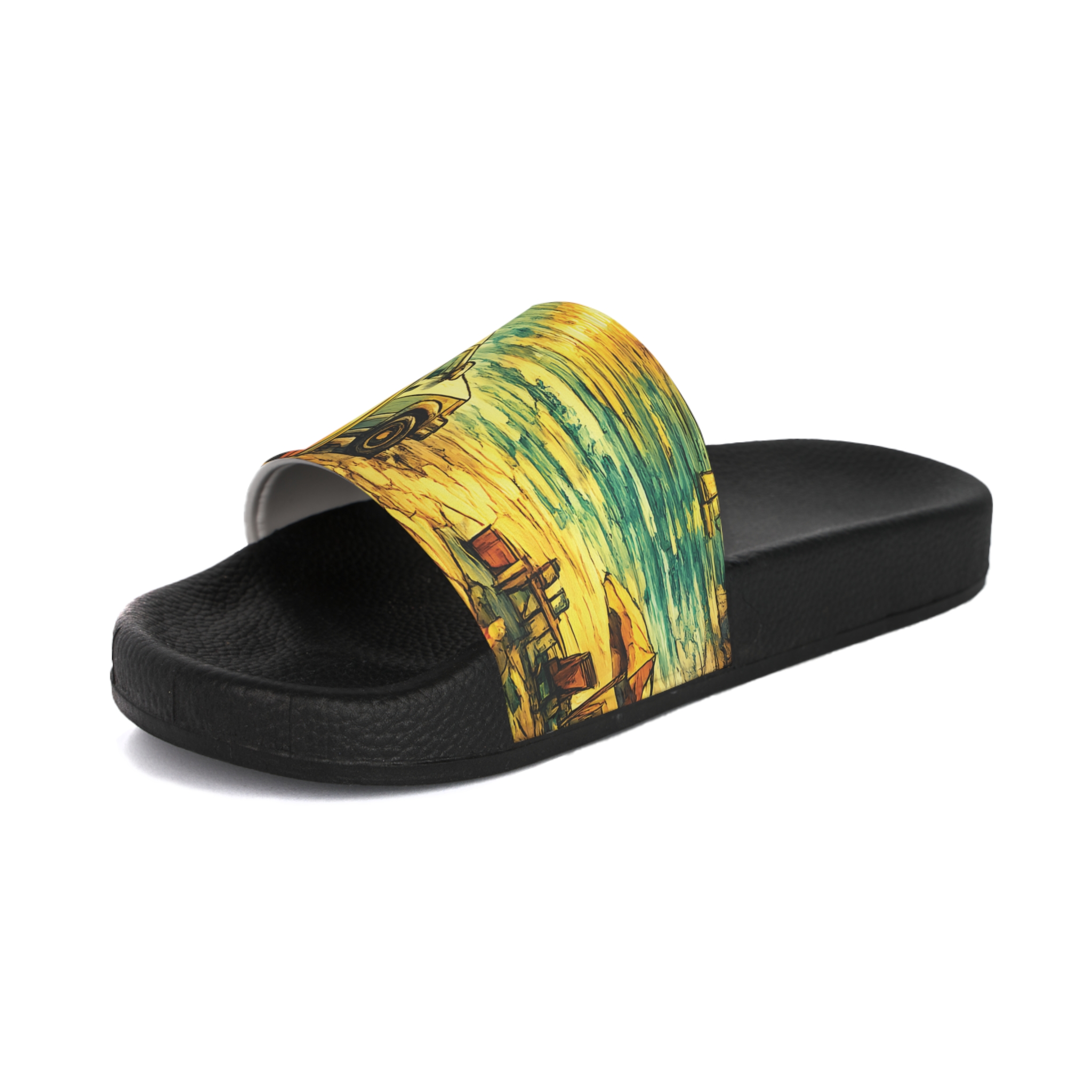 Men's Slide Sandals — Vibes for Men (Cubic-Line)