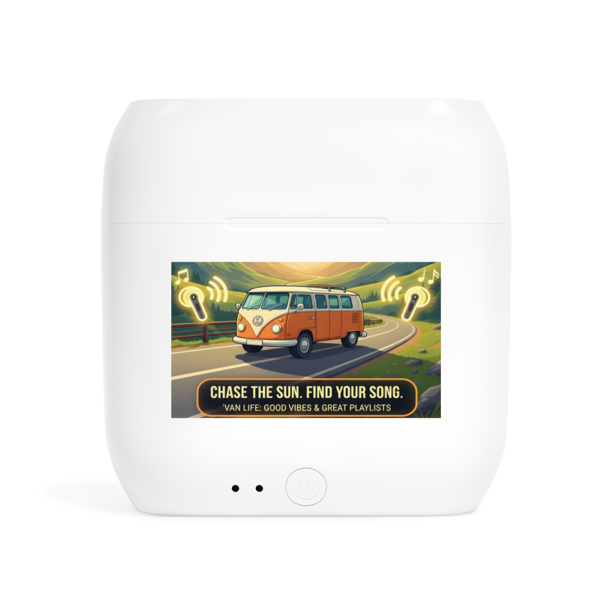 Essos Wireless Earbuds — "Chase the Sun, Find Your Song" Van Life Design