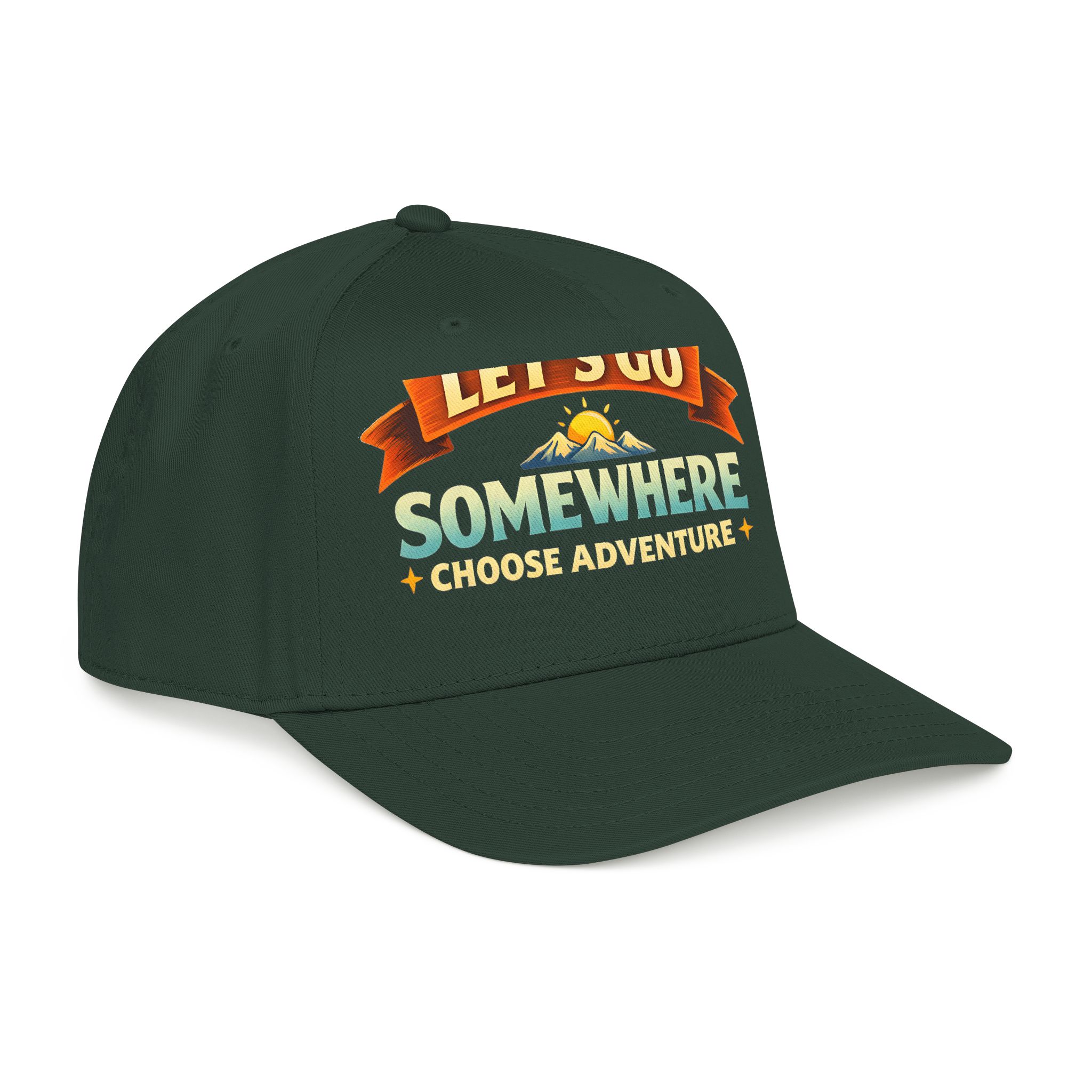15480763987283511544_2048.jpeg Baseball Cap - "Lets Go Somewhere" Design Scenic-Line