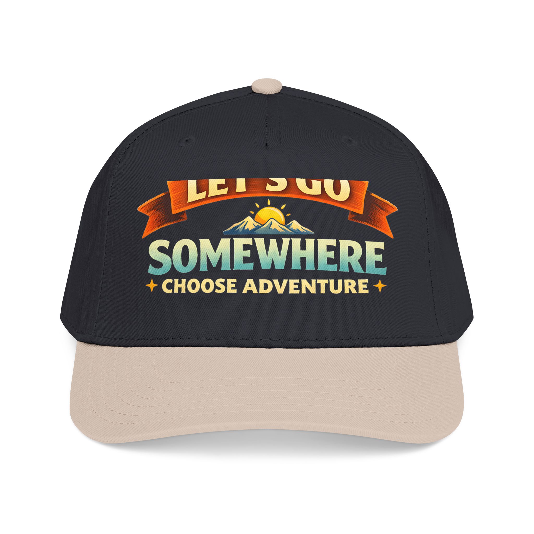 15500573761899046659_2048.jpeg Baseball Cap - "Lets Go Somewhere" Design Scenic-Line
