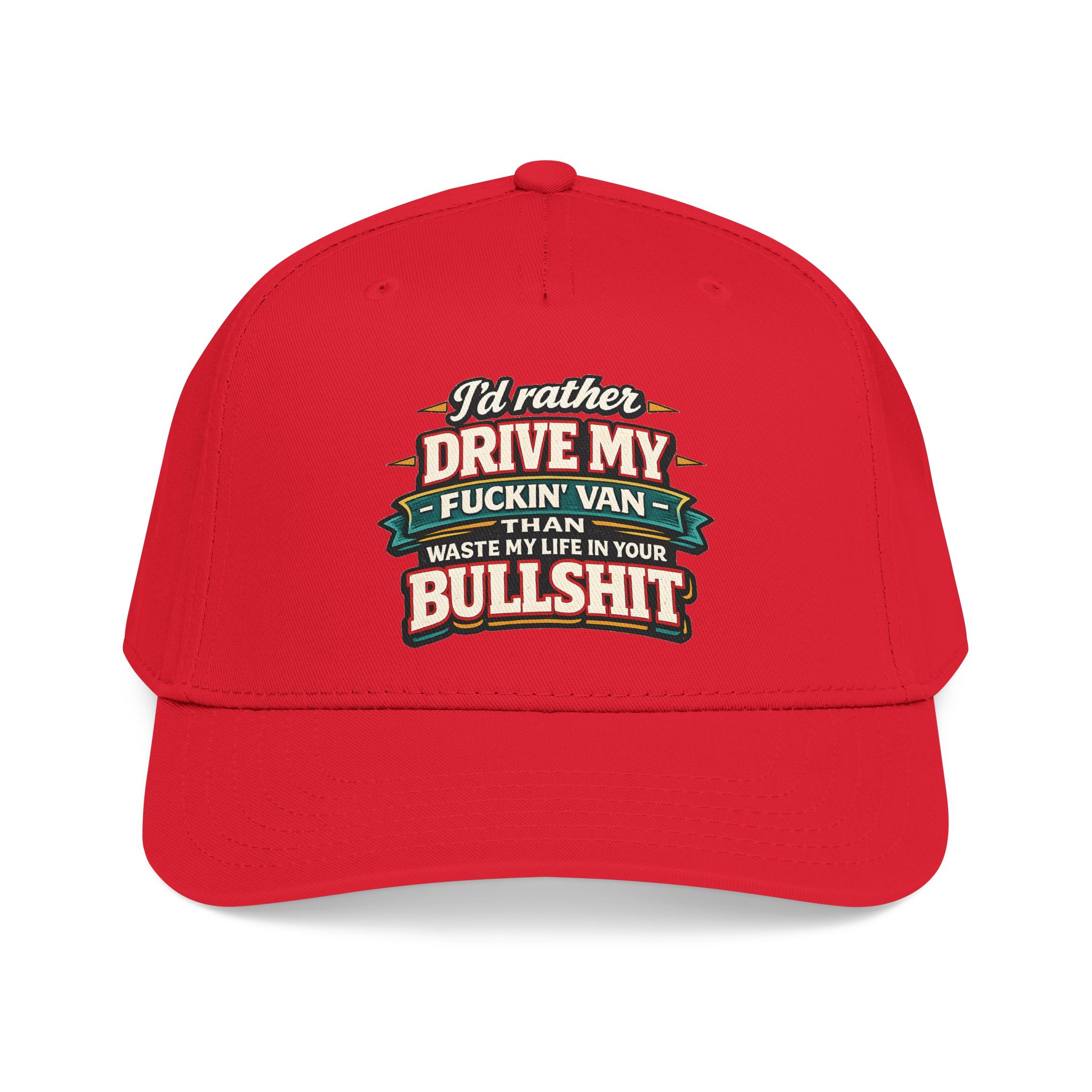 Baseball Cap - "I´d Rather Drive My Fucking Van" Design F**K-Line